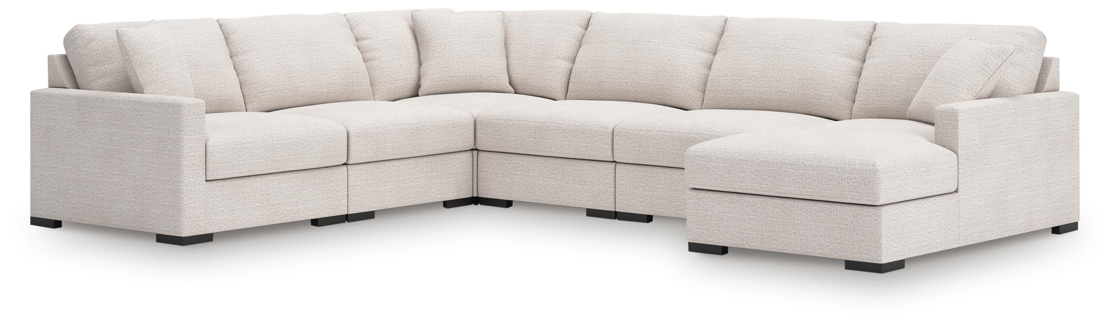 Omaha by Ashley 6-Piece Sectional with Chaise - image 1