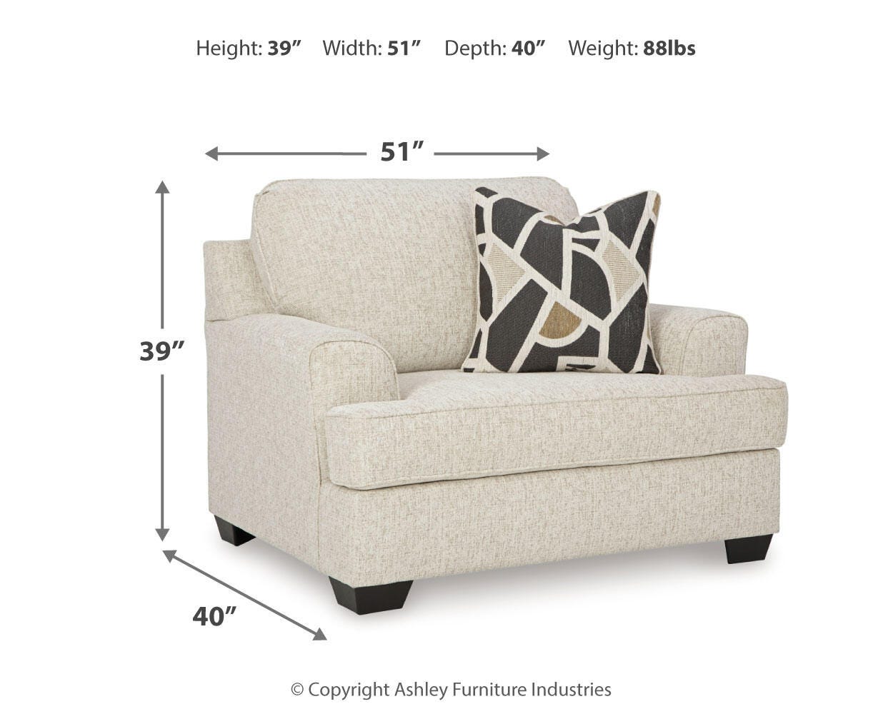 Heartcort Sofa, Loveseat, Oversized Chair and Ottoman - image 20