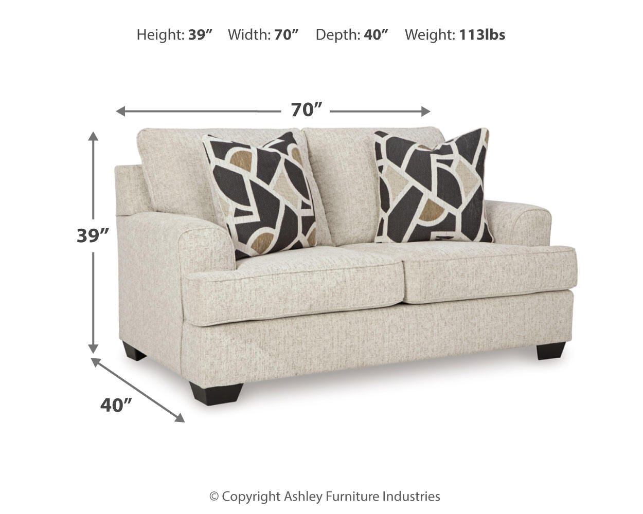 Heartcort Sofa, Loveseat, Oversized Chair and Ottoman - image 19