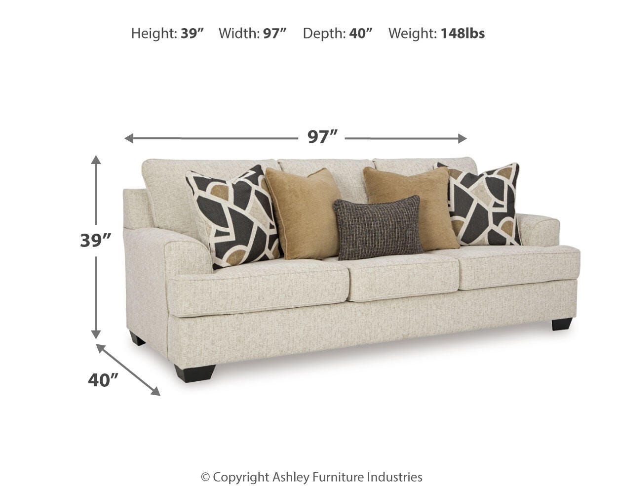 Heartcort Sofa, Loveseat, Oversized Chair and Ottoman - image 18