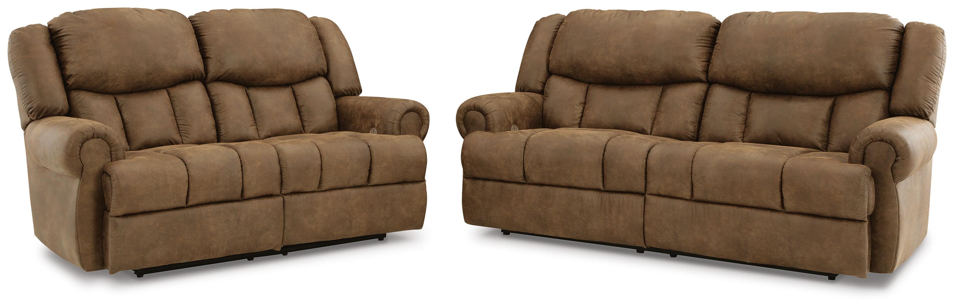 Boothbay Power Reclining Sofa and Loveseat - image 2