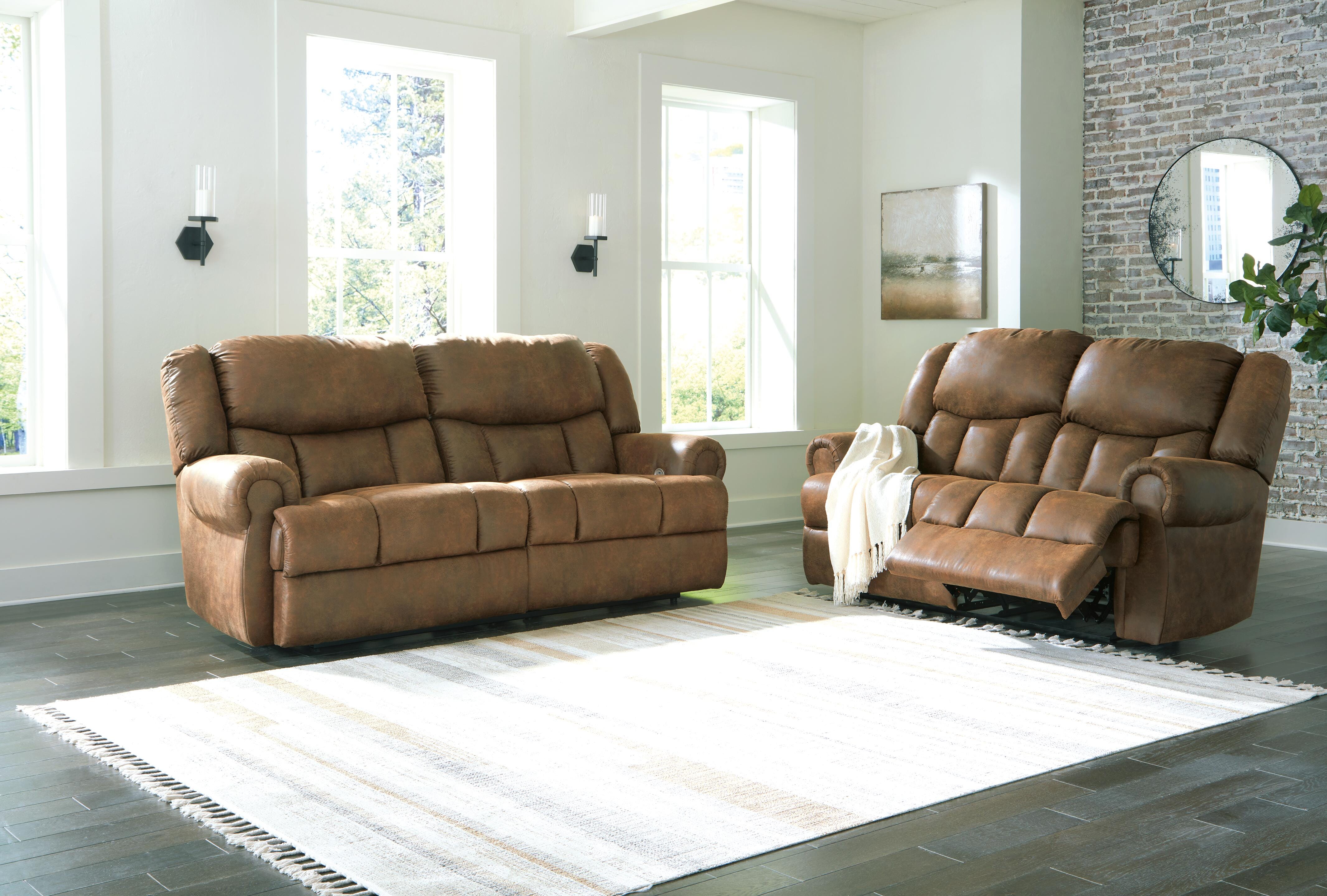 Boothbay Power Reclining Sofa and Loveseat - image 1