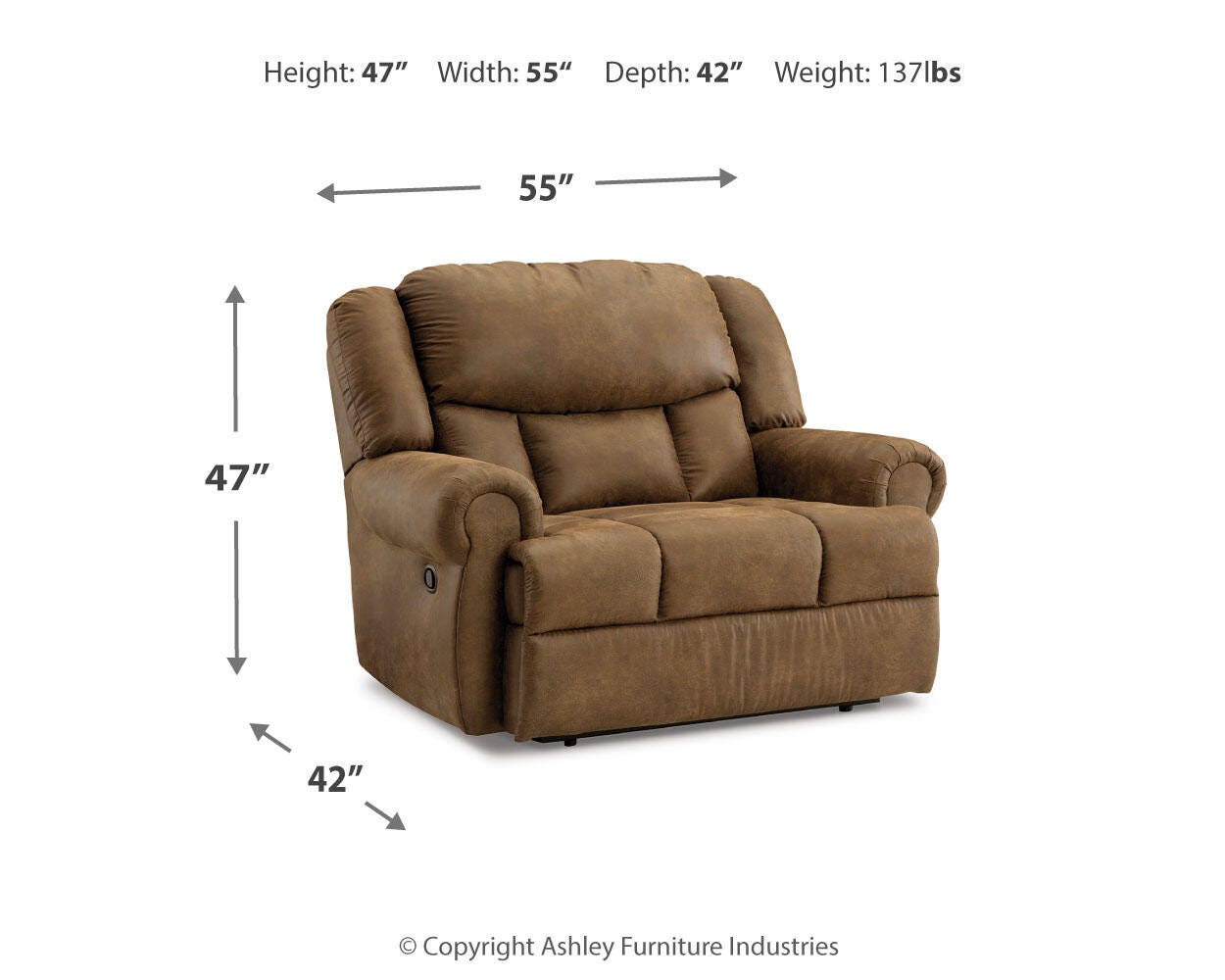Boothbay Reclining Sofa, Loveseat and Recliner - image 17