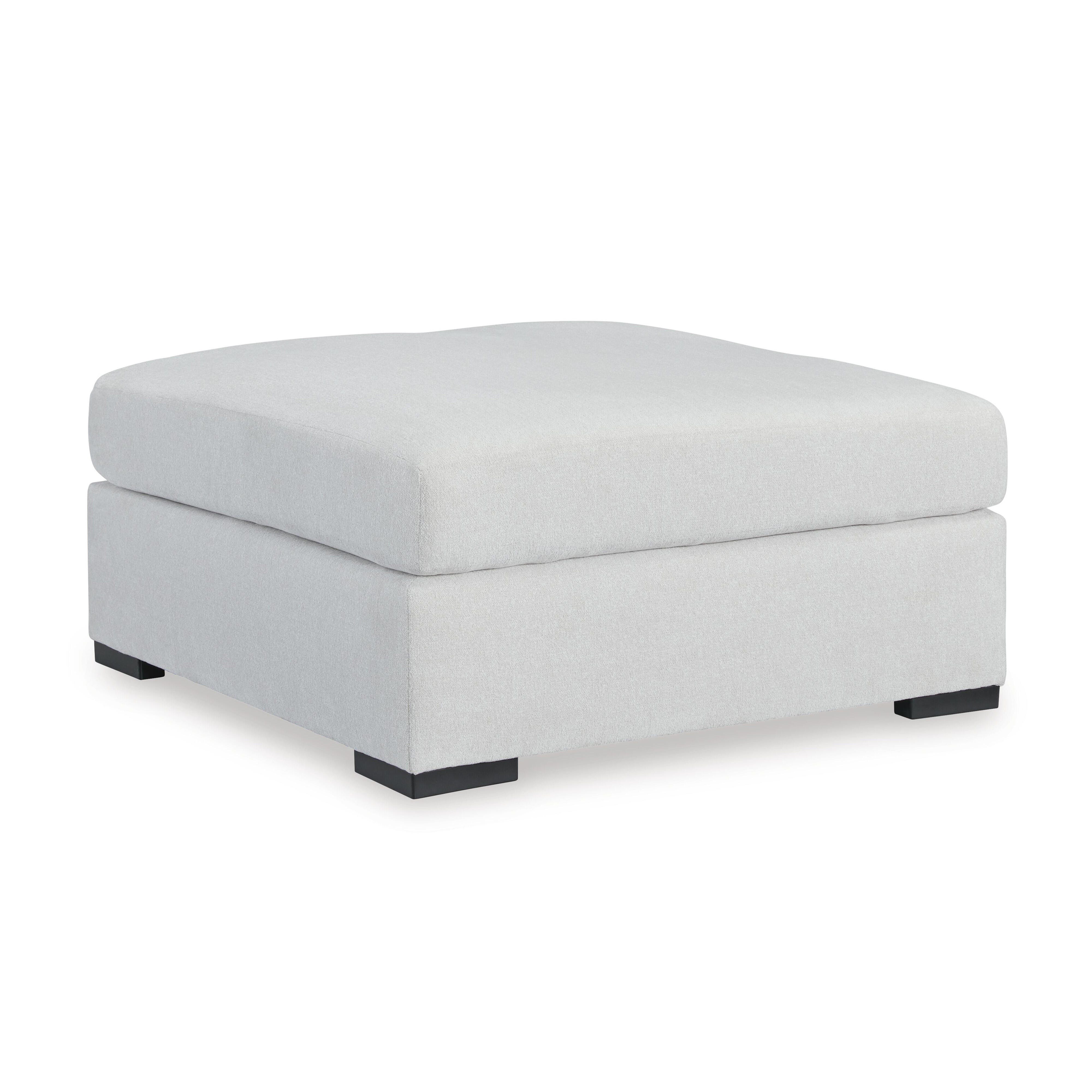 Leighelli Oversized Accent Ottoman, , large