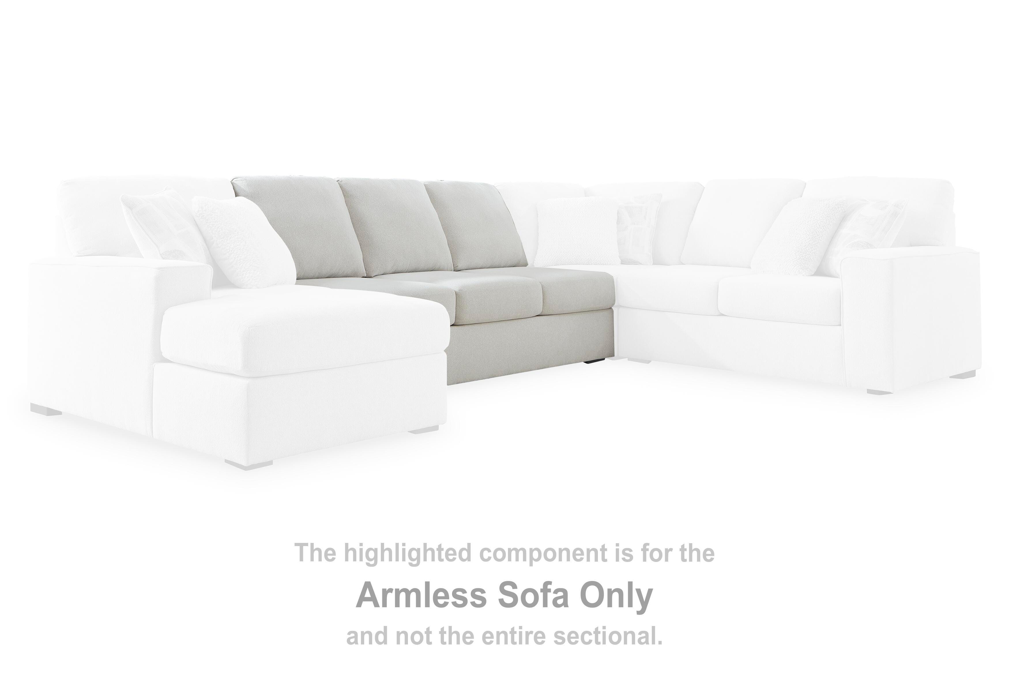 Leighelli Armless Sofa, , large