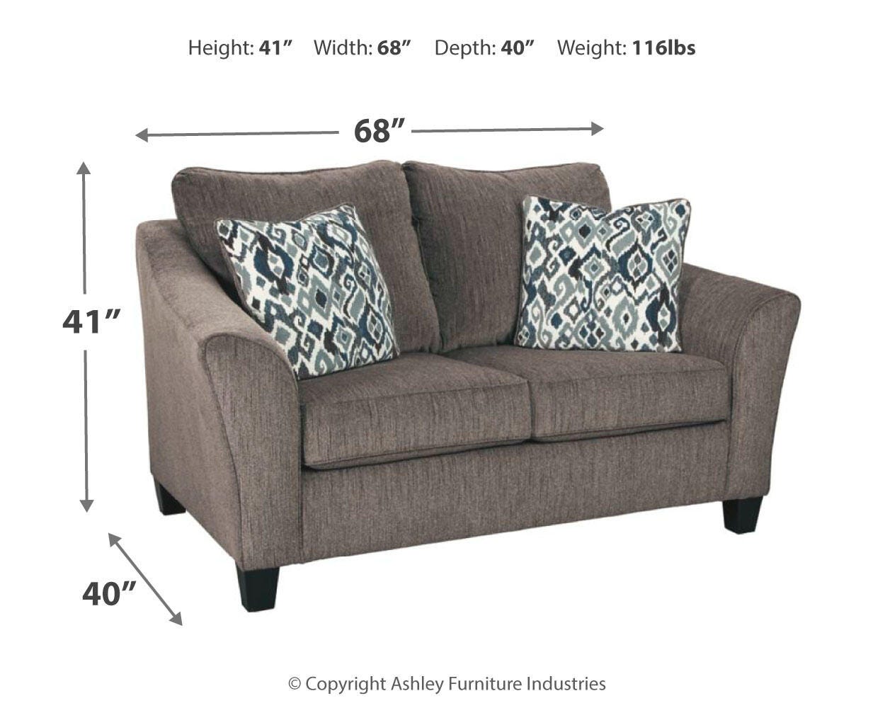 Nemoli Loveseat, , large