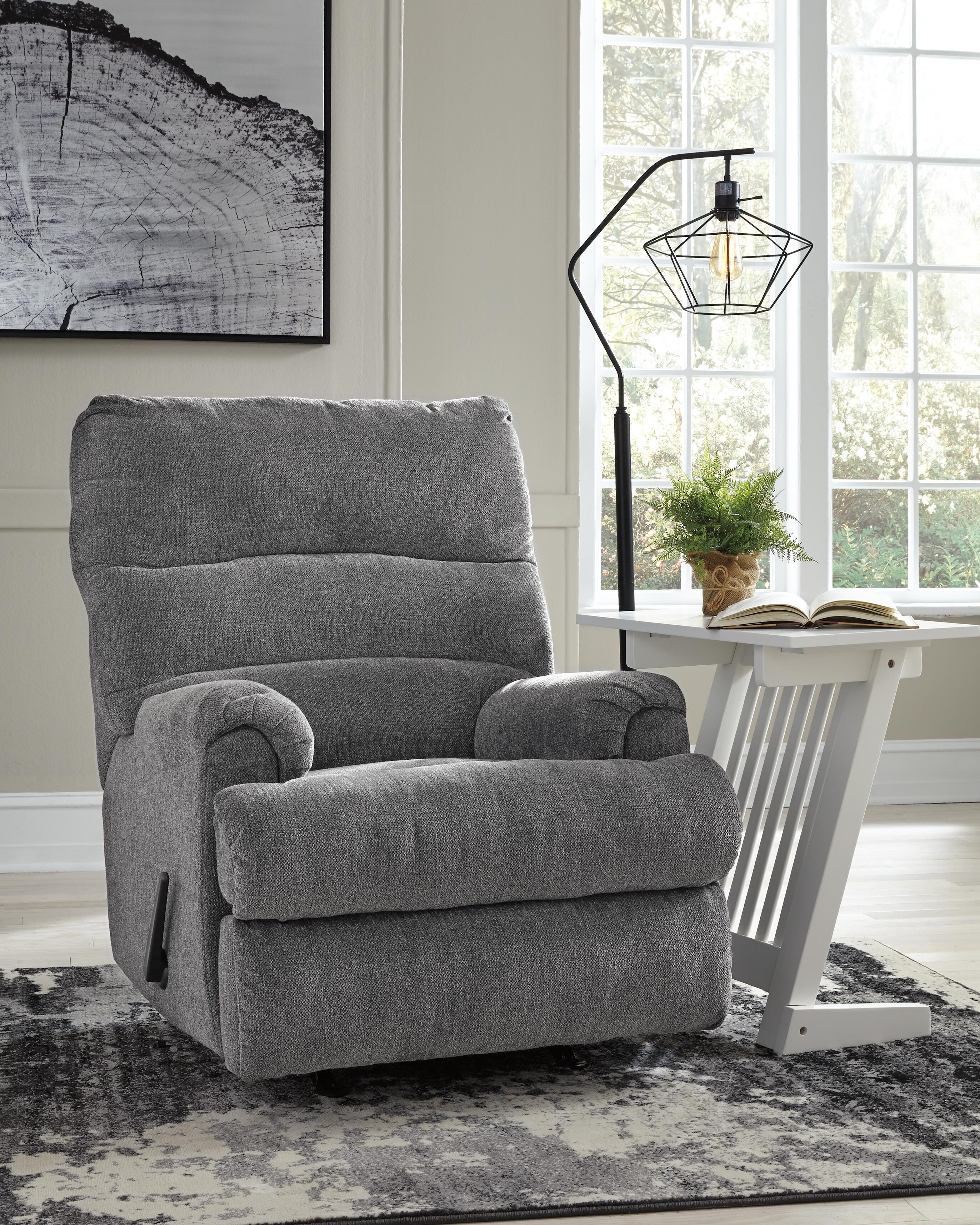 Man Fort Recliner, Graphite, rollover