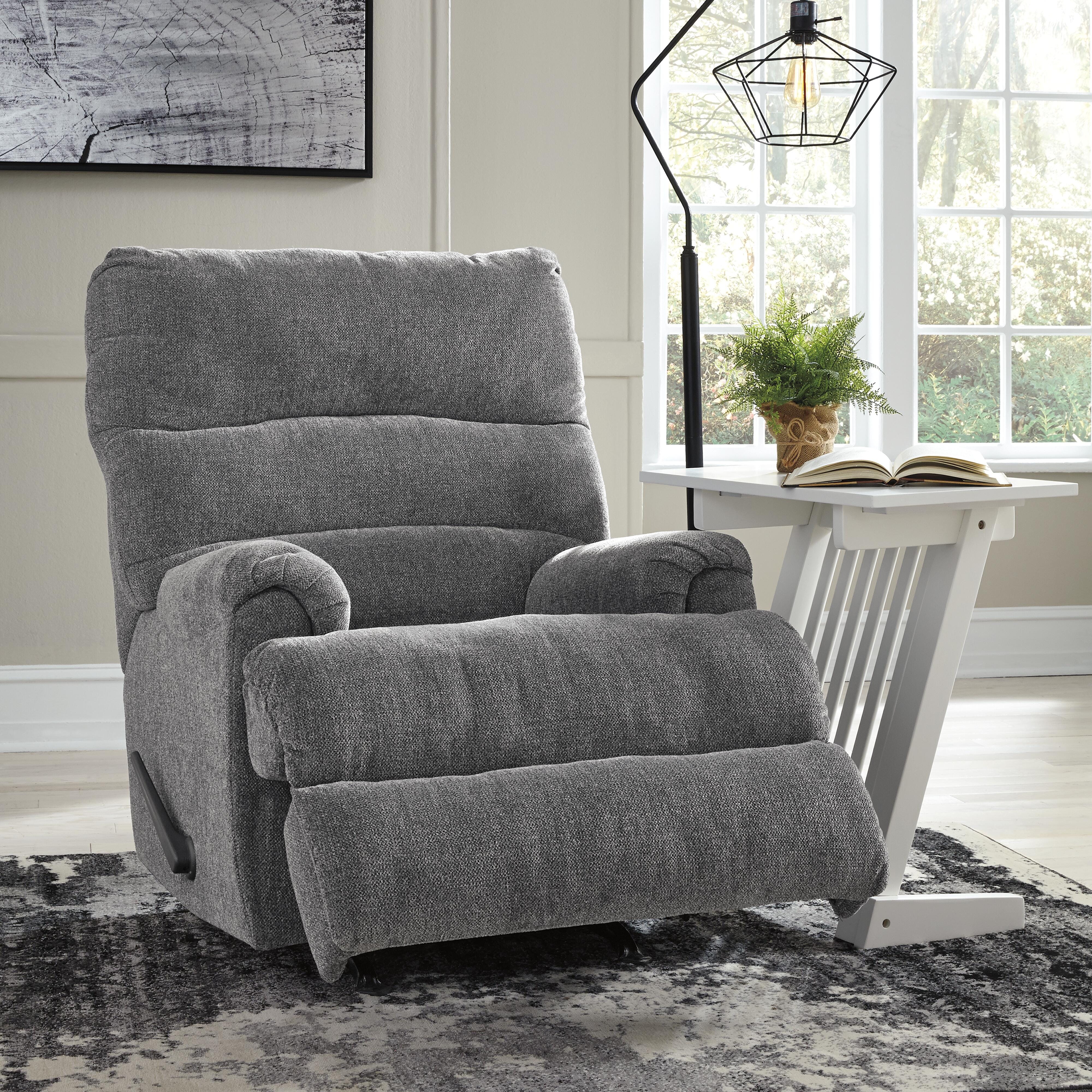 Man Fort Recliner, Graphite, large