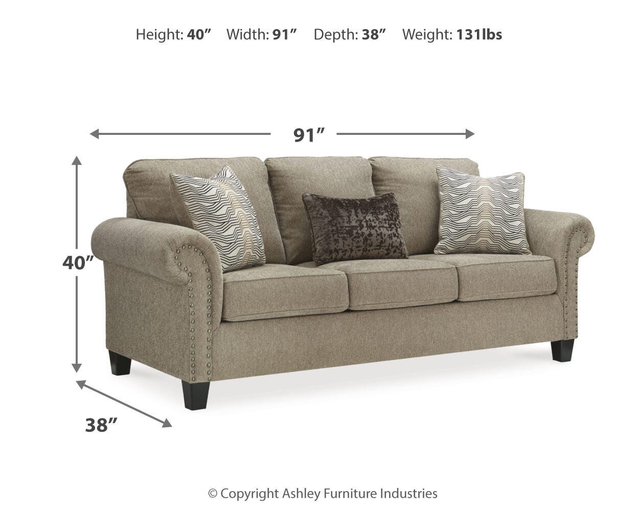 Shewsbury Sofa, Loveseat, Chair and Ottoman - image 19