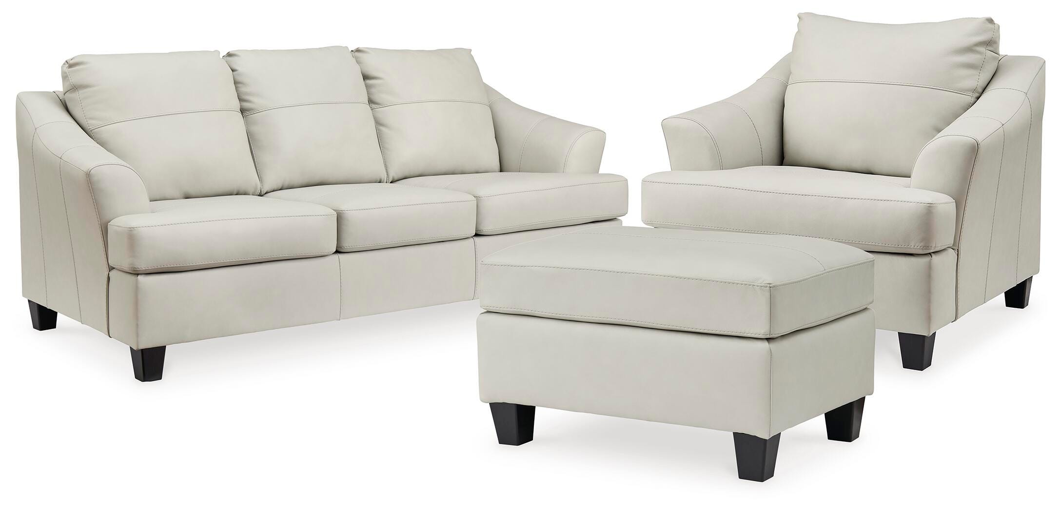 Genoa Queen Sofa Sleeper, Oversized Chair and Ottoman - image 1