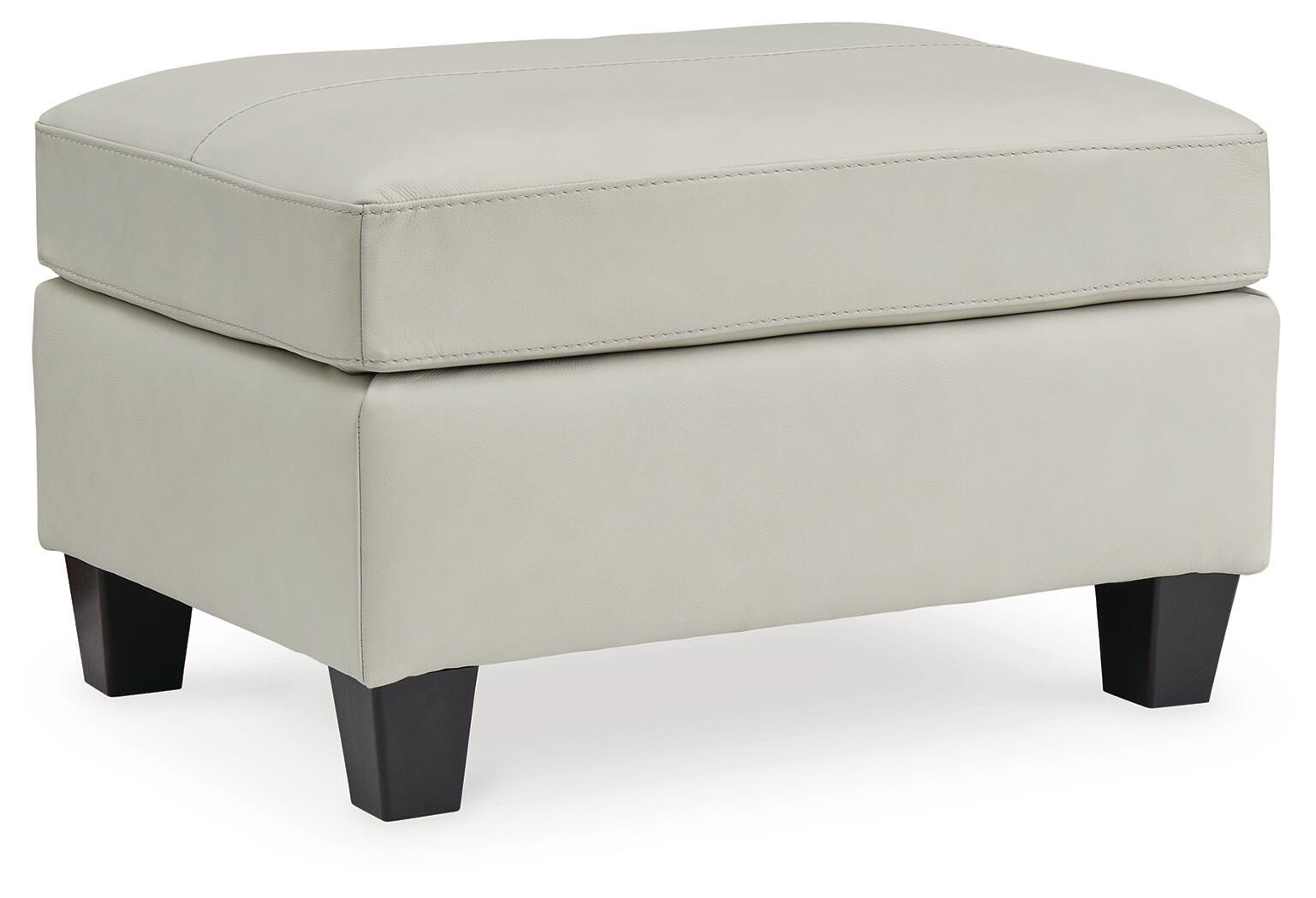 Sofá cama Genoa Queen, sofá de dos plazas, sillón de gran tamaño y otomana - image 4