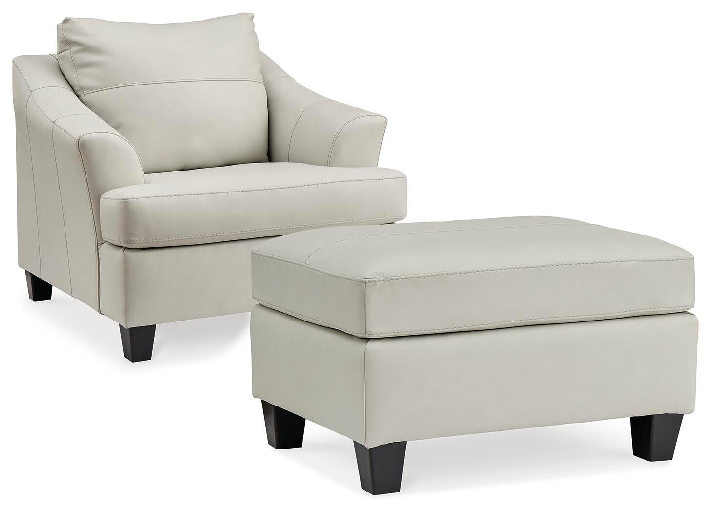 Genoa Oversized Chair and Ottoman - image 2