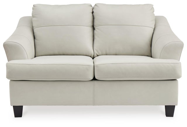 Genoa Leather Loveseat