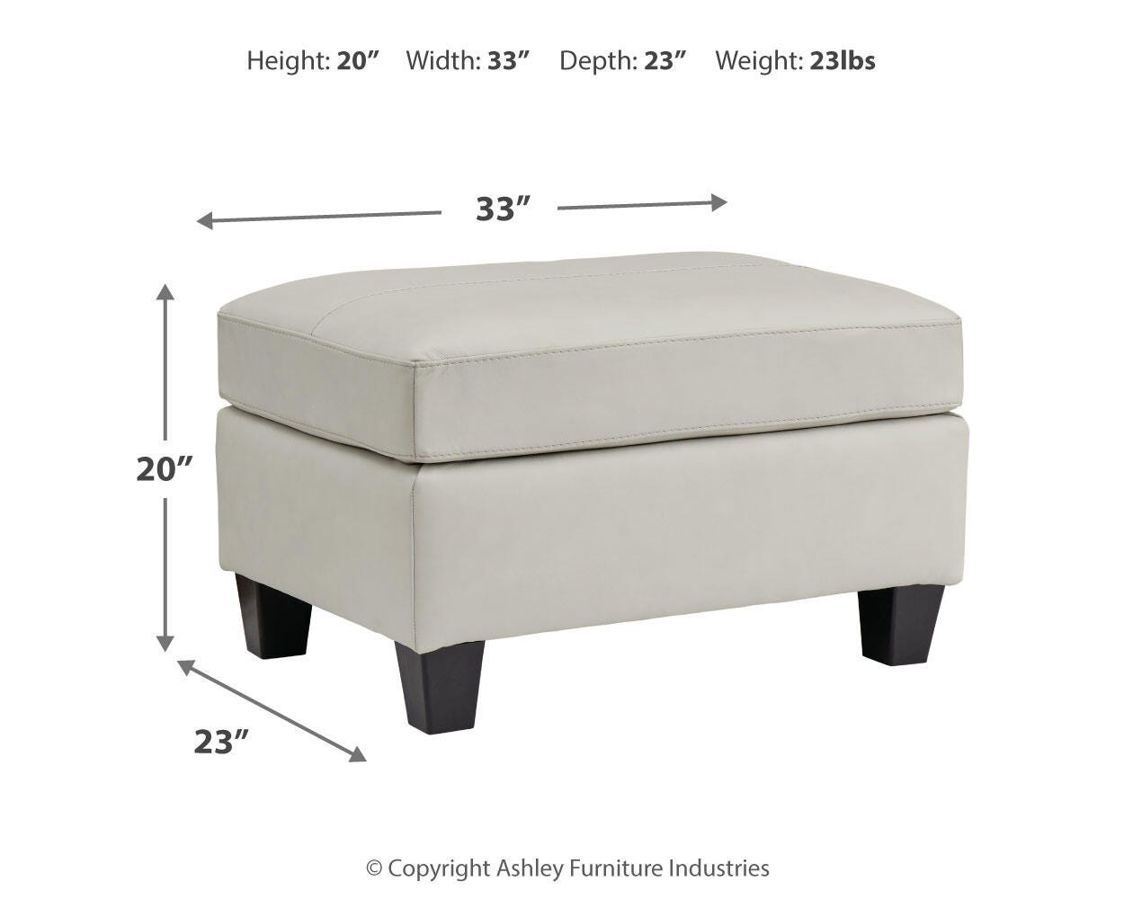 Genoa Oversized Chair and Ottoman - image 10