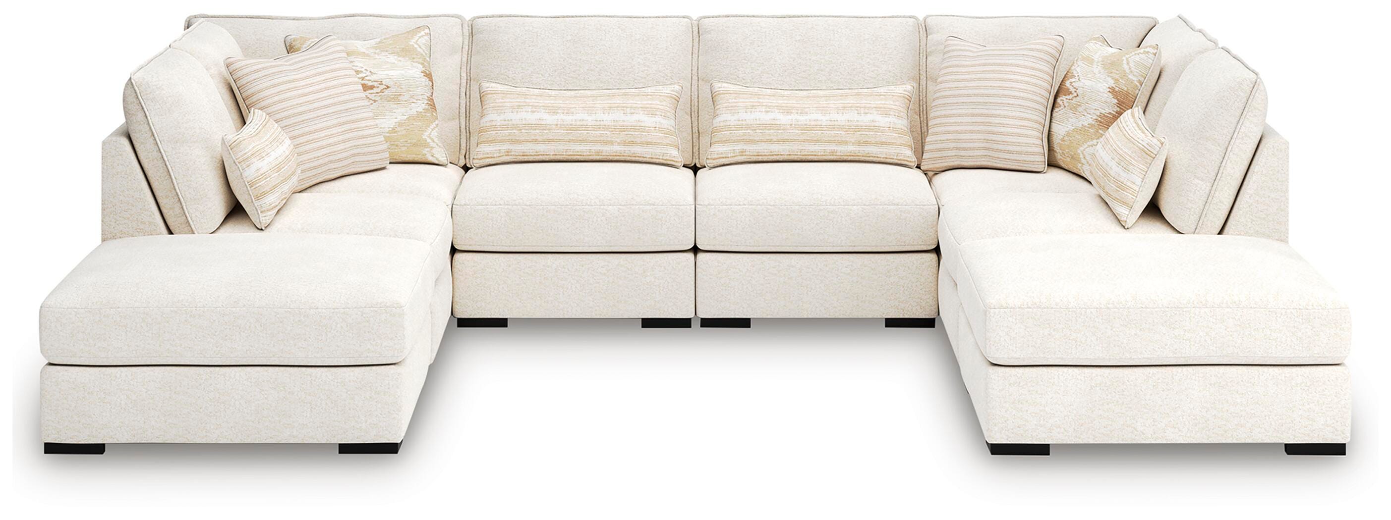 Donelson Creek 6-Piece Sectional and Ottoman - image 1