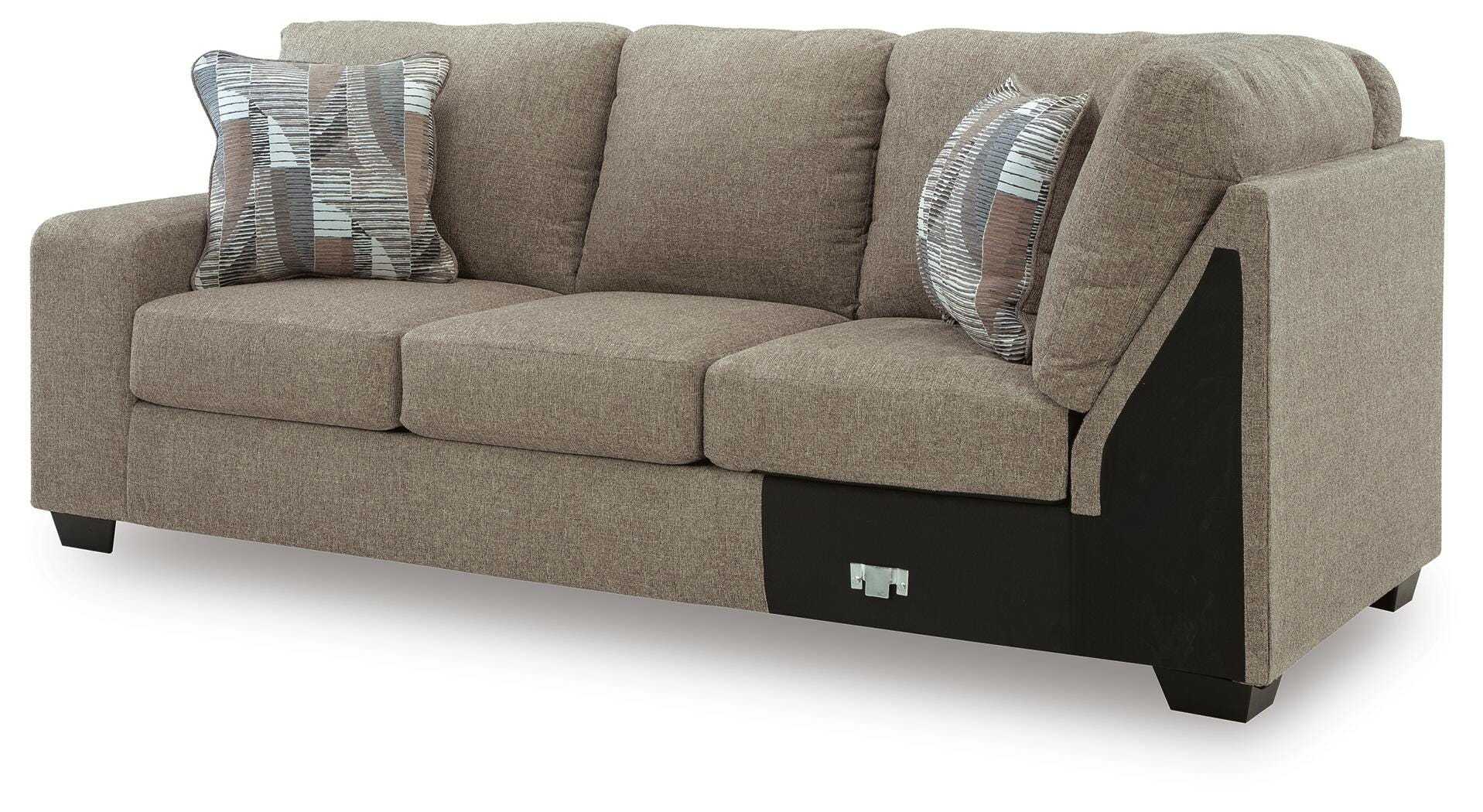 Newellen Left-Arm Facing Sofa with Corner Wedge - image 3