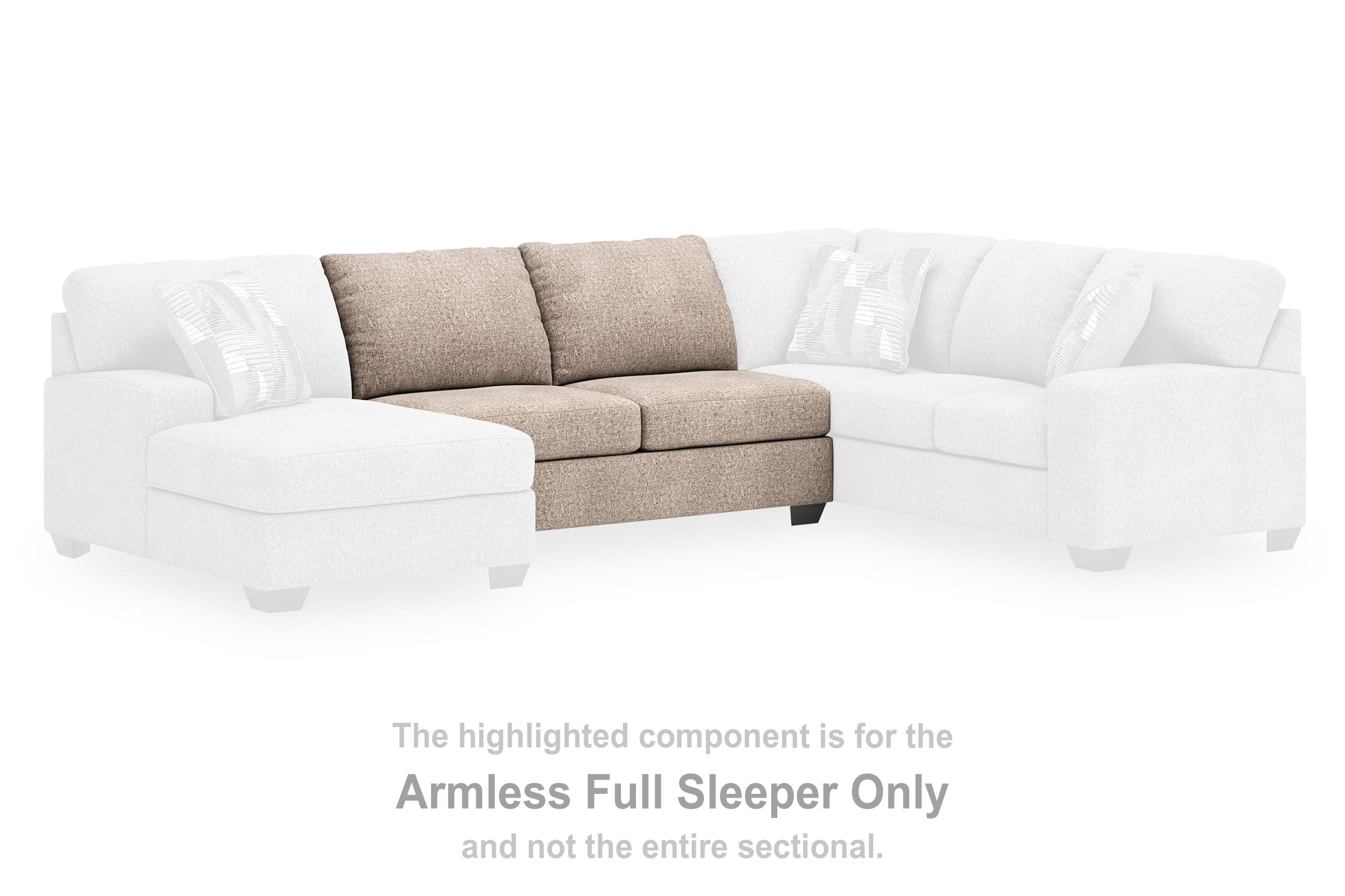 Newellen Armless Full Sleeper