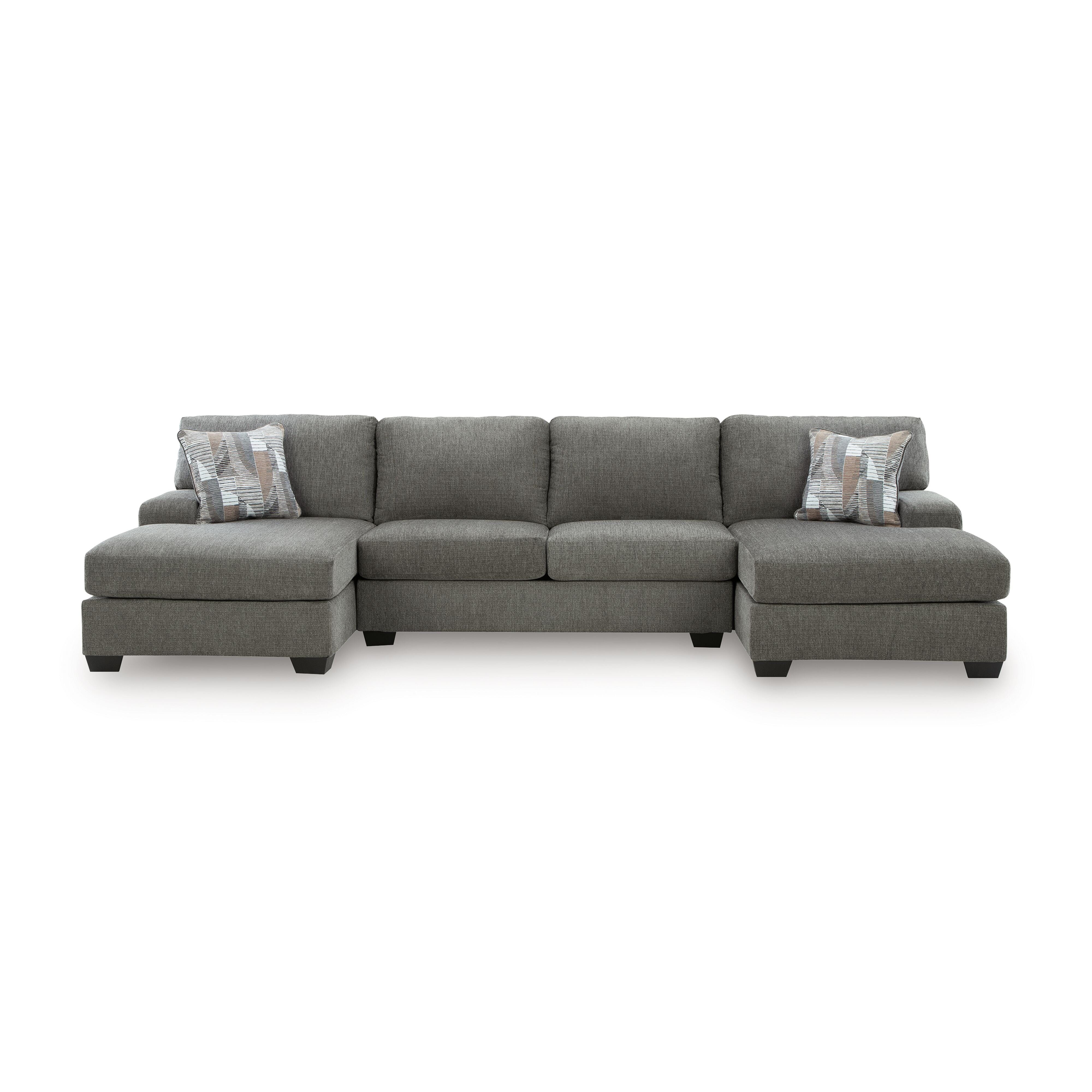 Newellen 3-Piece Sleeper Sectional with Double Chaise, , large