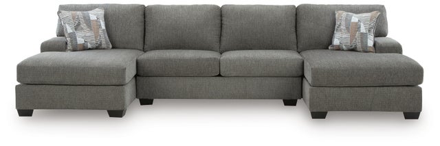 Newellen 3-Piece Sleeper Sectional with Double Chaise