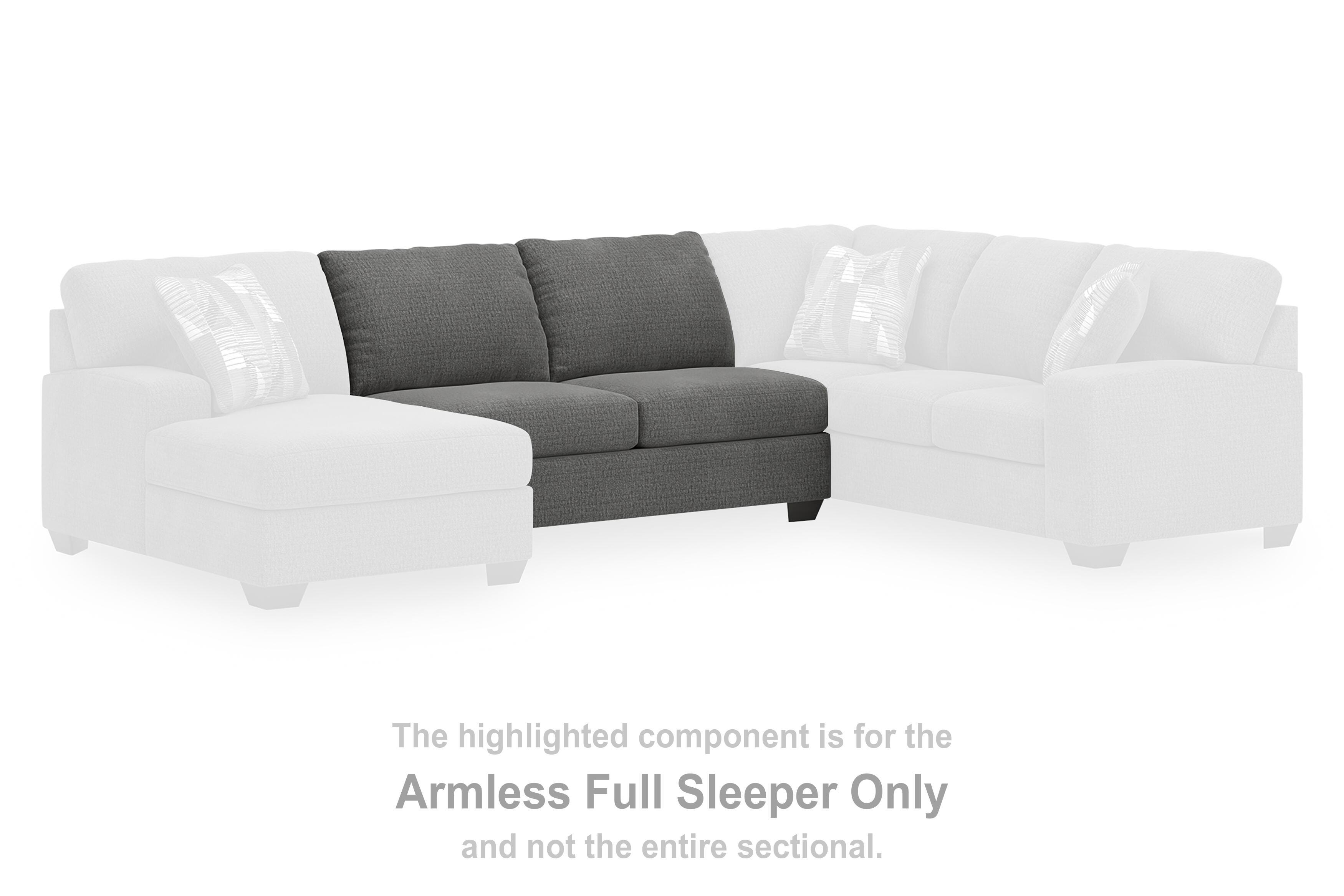 Clarington Armless Full Sleeper