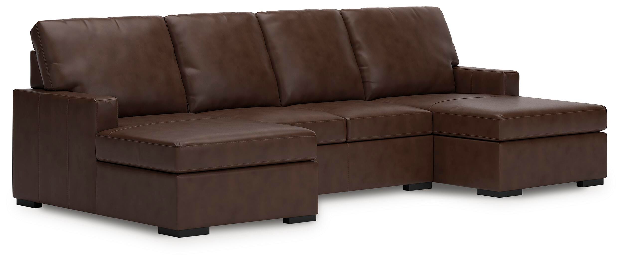 Modern Day 3-Piece Sectional with Double Chaise, , large