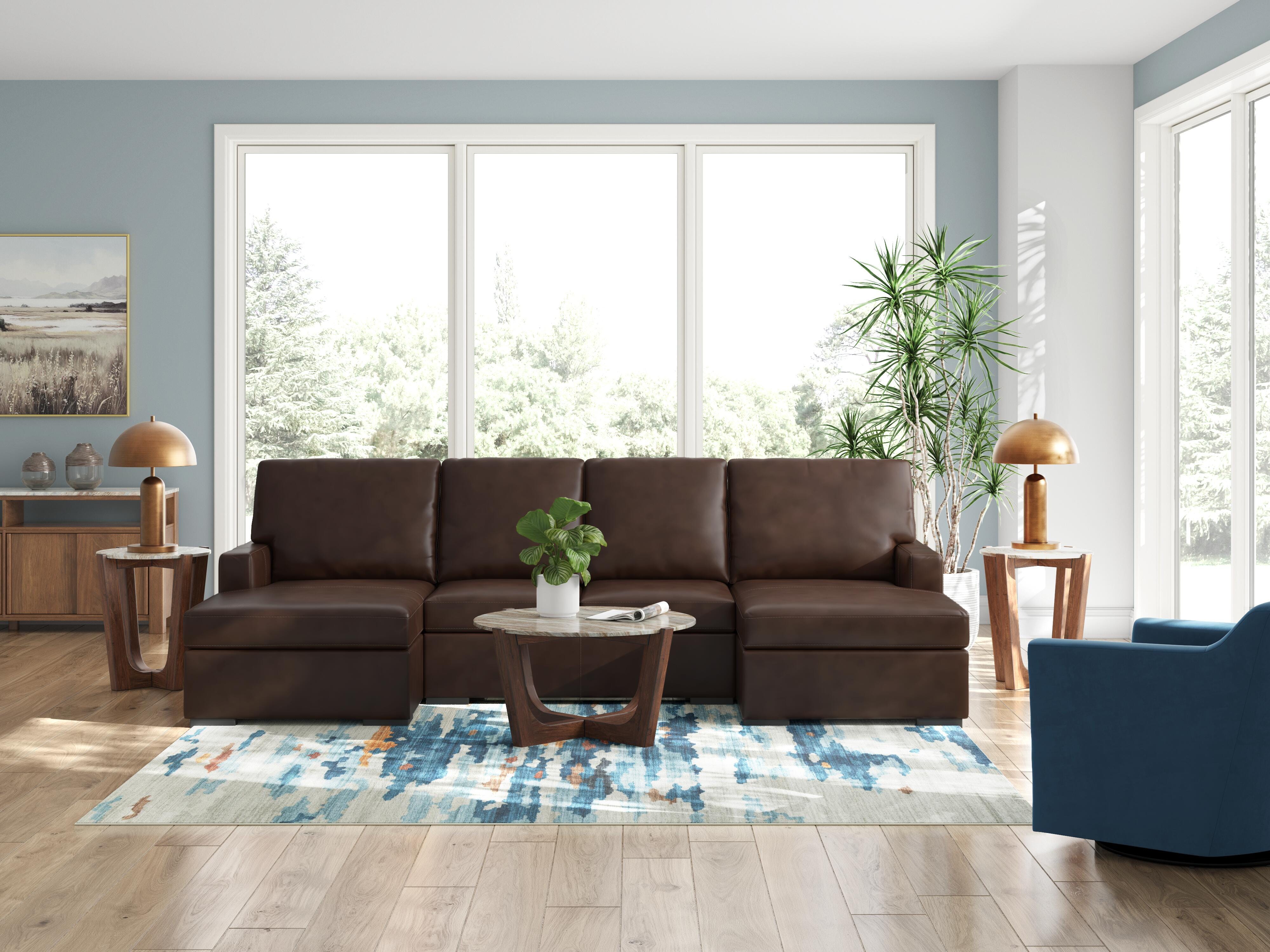 Modern Day 3-Piece Sectional with Double Chaise - image 3