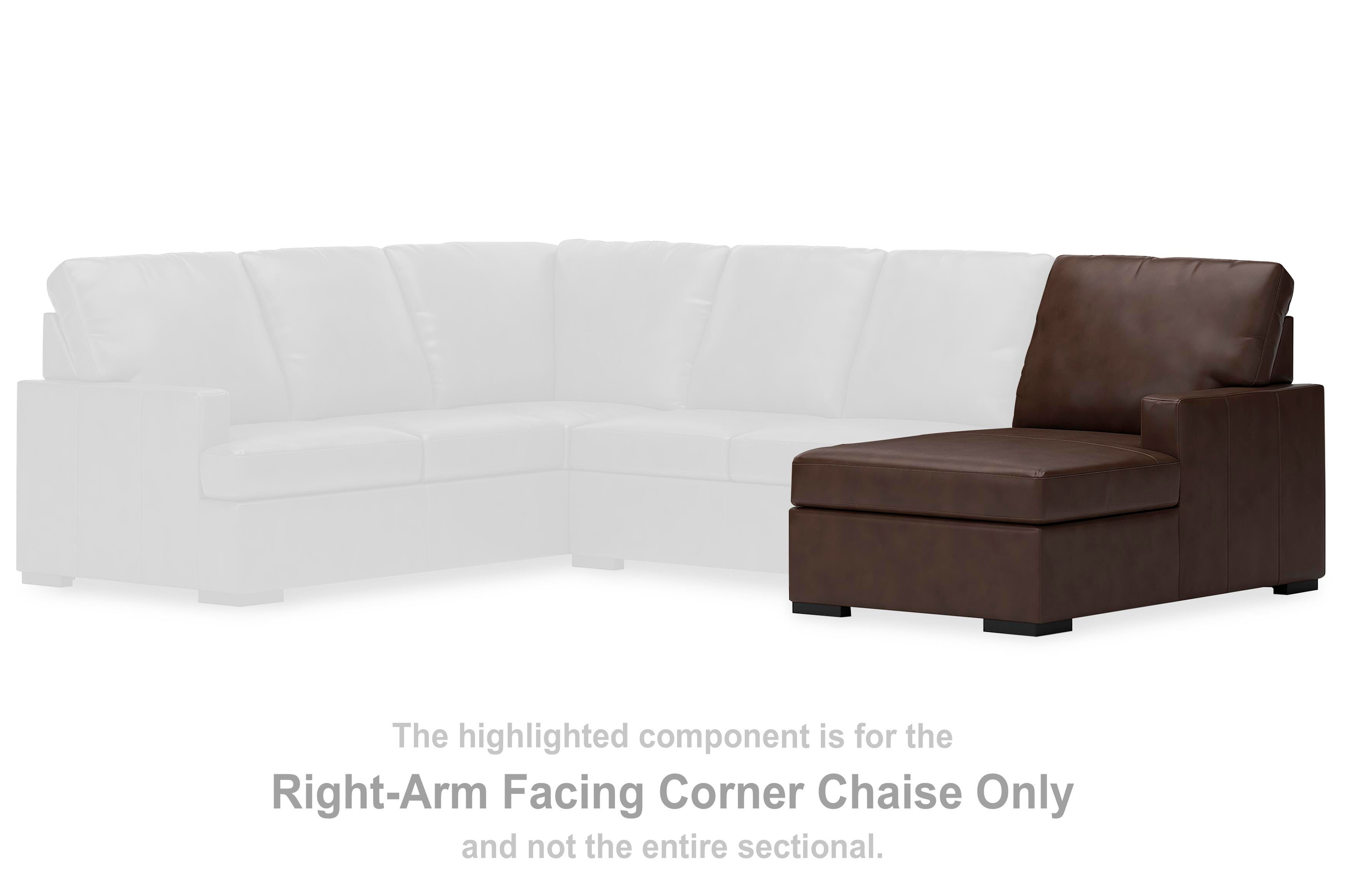 Chaise de esquina moderna con el brazo derecho de frente - image 2