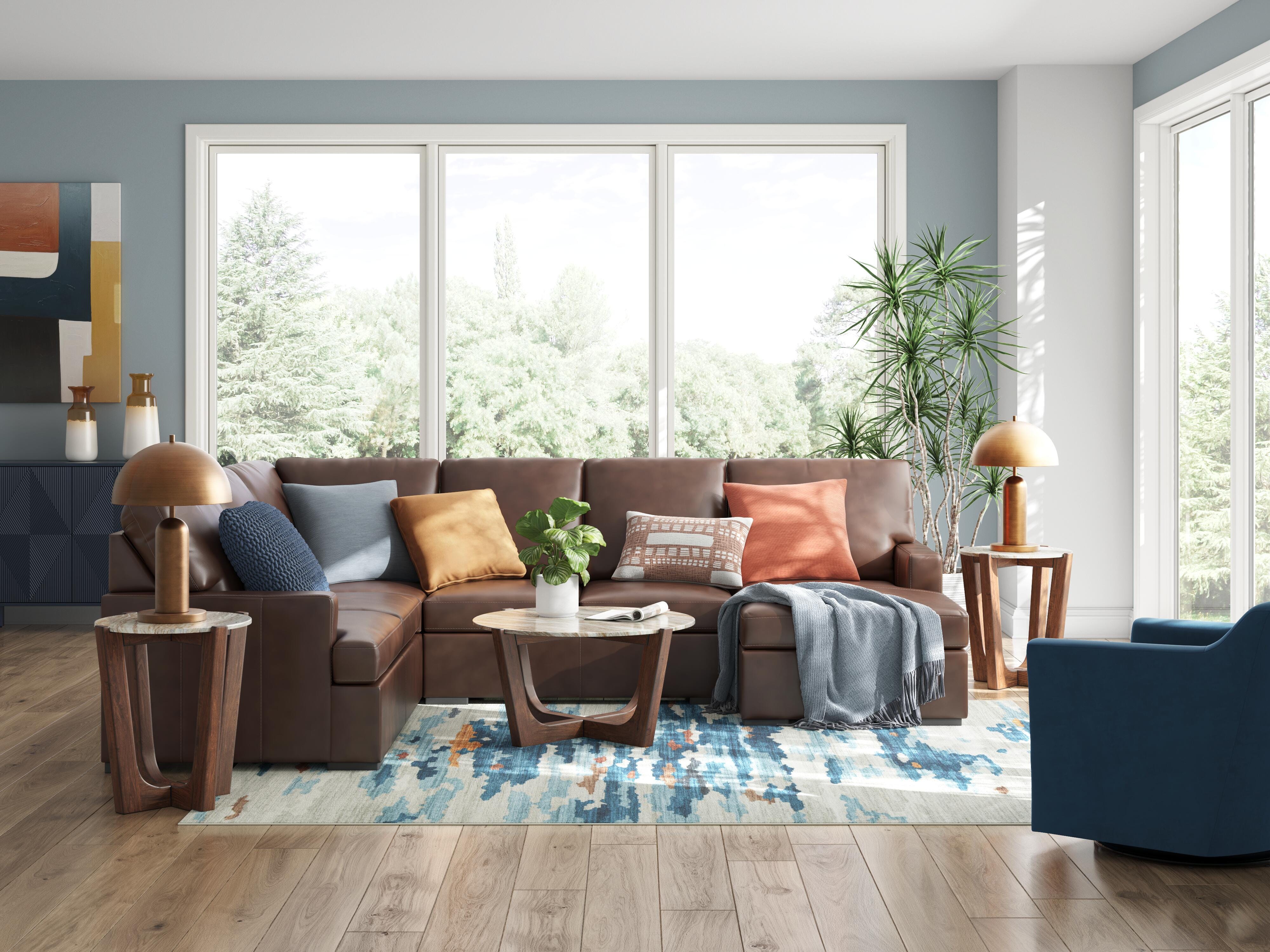 Modern Day 3-Piece Sectional with Chaise - image 4