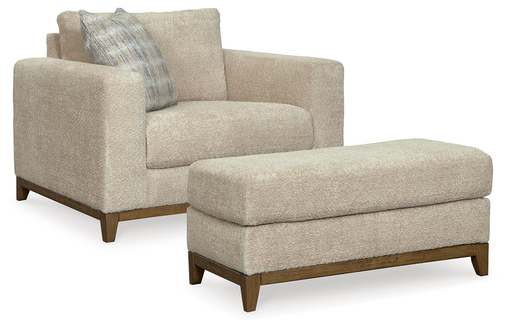 Sillón y otomana oversize Parklynn - image 2
