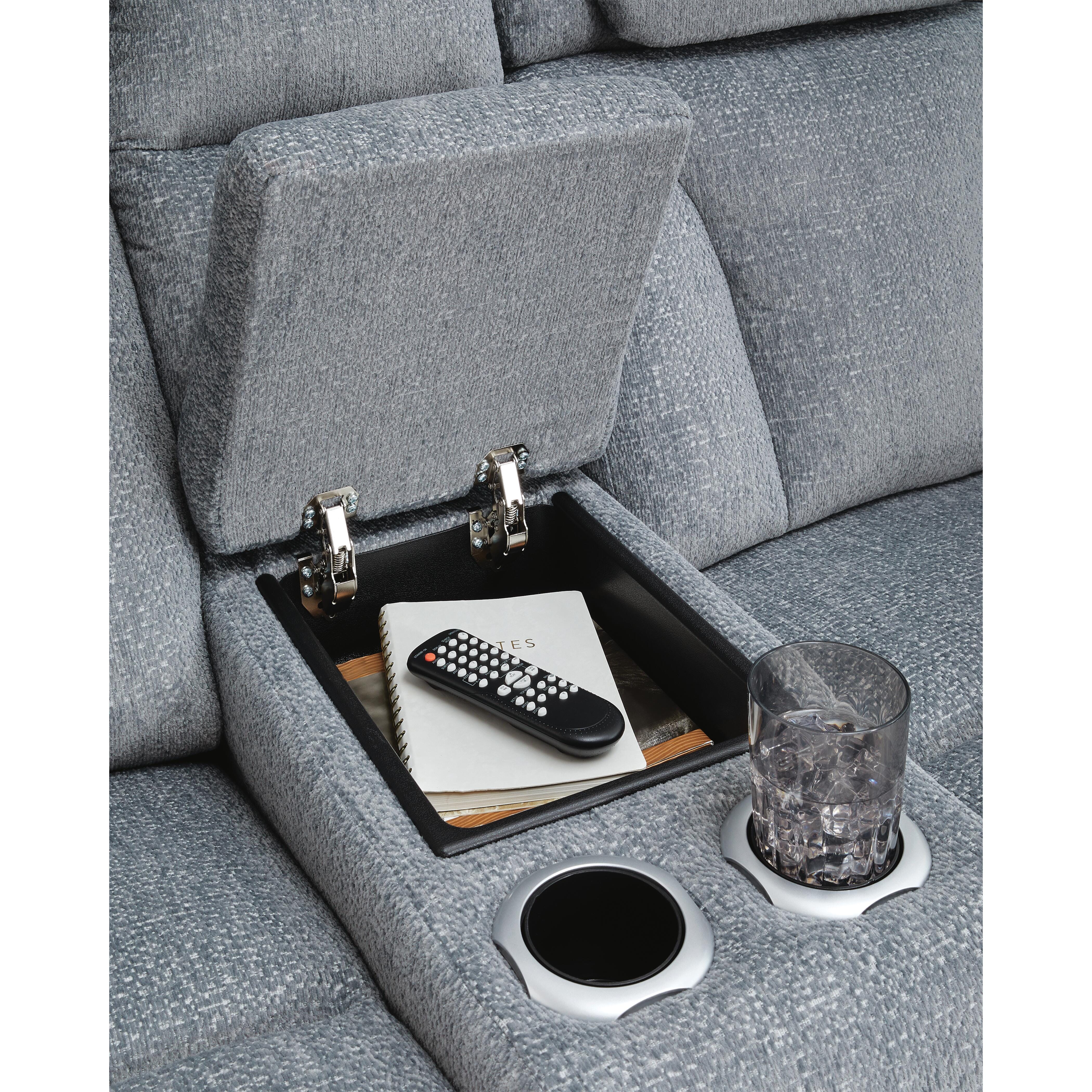 Forest Lake Power Reclining Loveseat with Console, , large