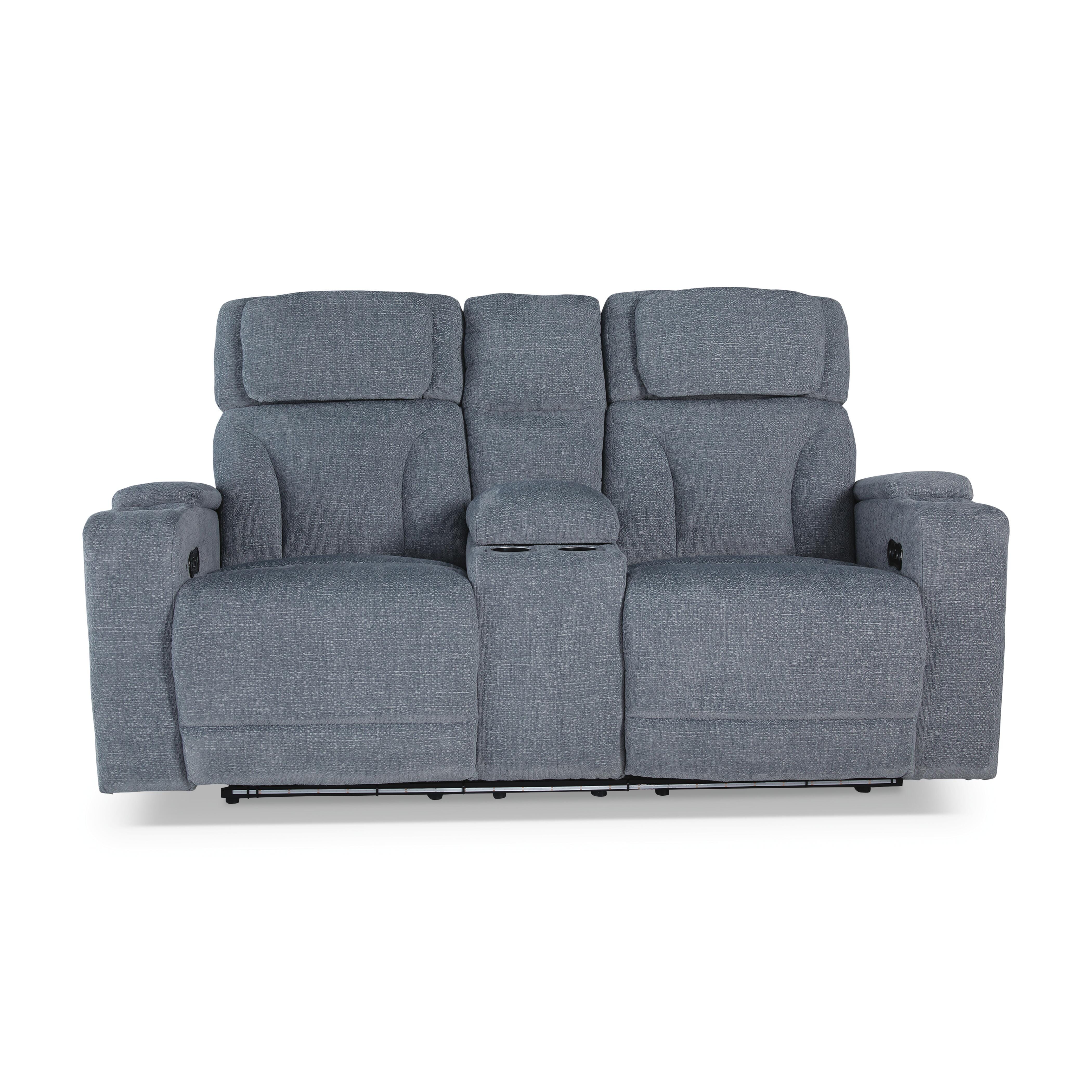 Forest Lake Power Reclining Loveseat with Console, , large
