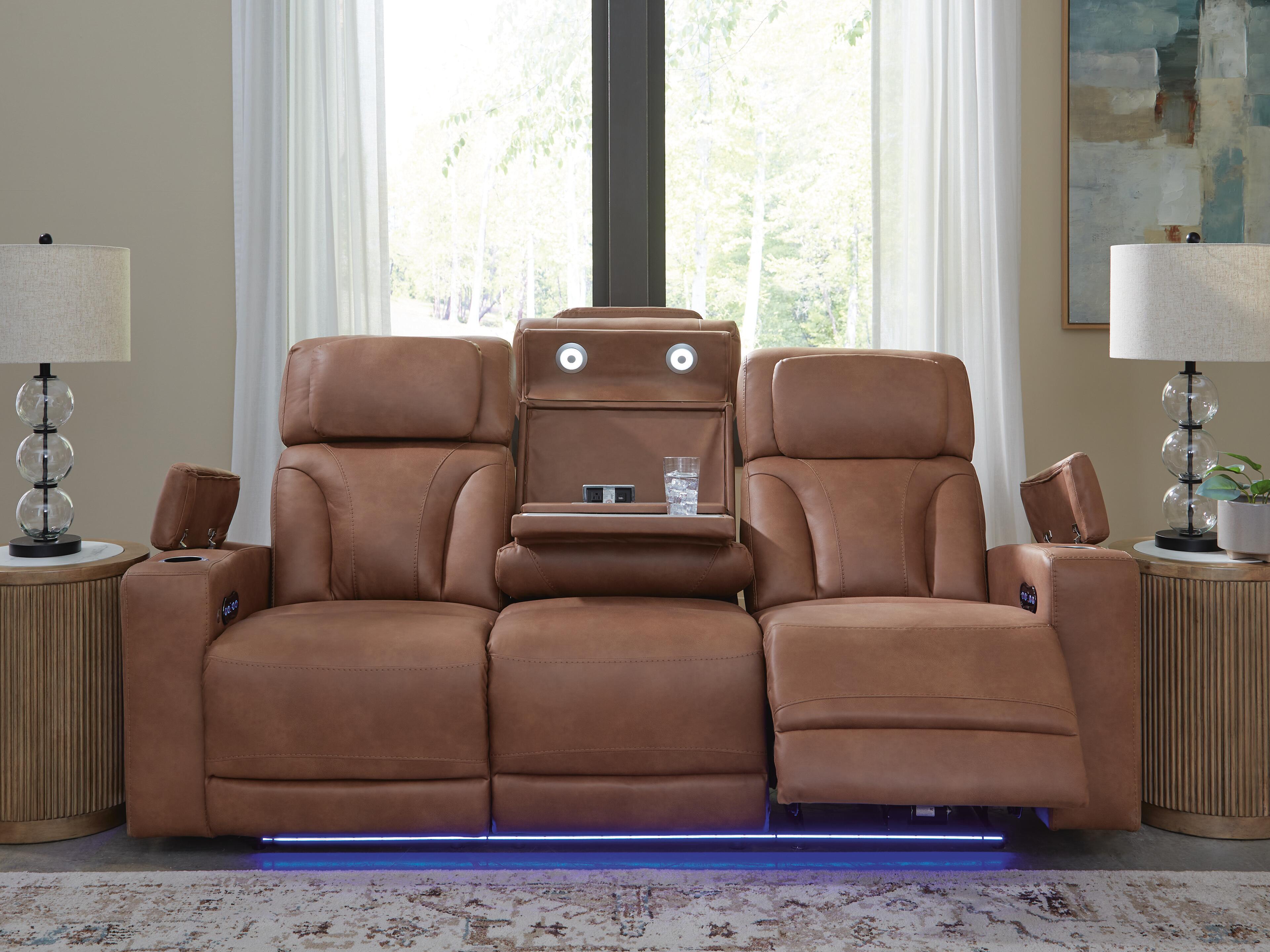 Point Clear Power Reclining Sofa, , large