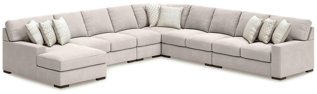 Larce 6-Piece Next-Gen Nuvella™ Performance Fabric Sectional with Chaise