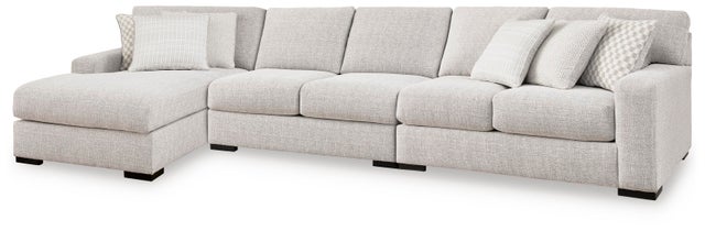 Larce 3-Piece Next-Gen Nuvella™ Performance Fabric Sectional with Chaise