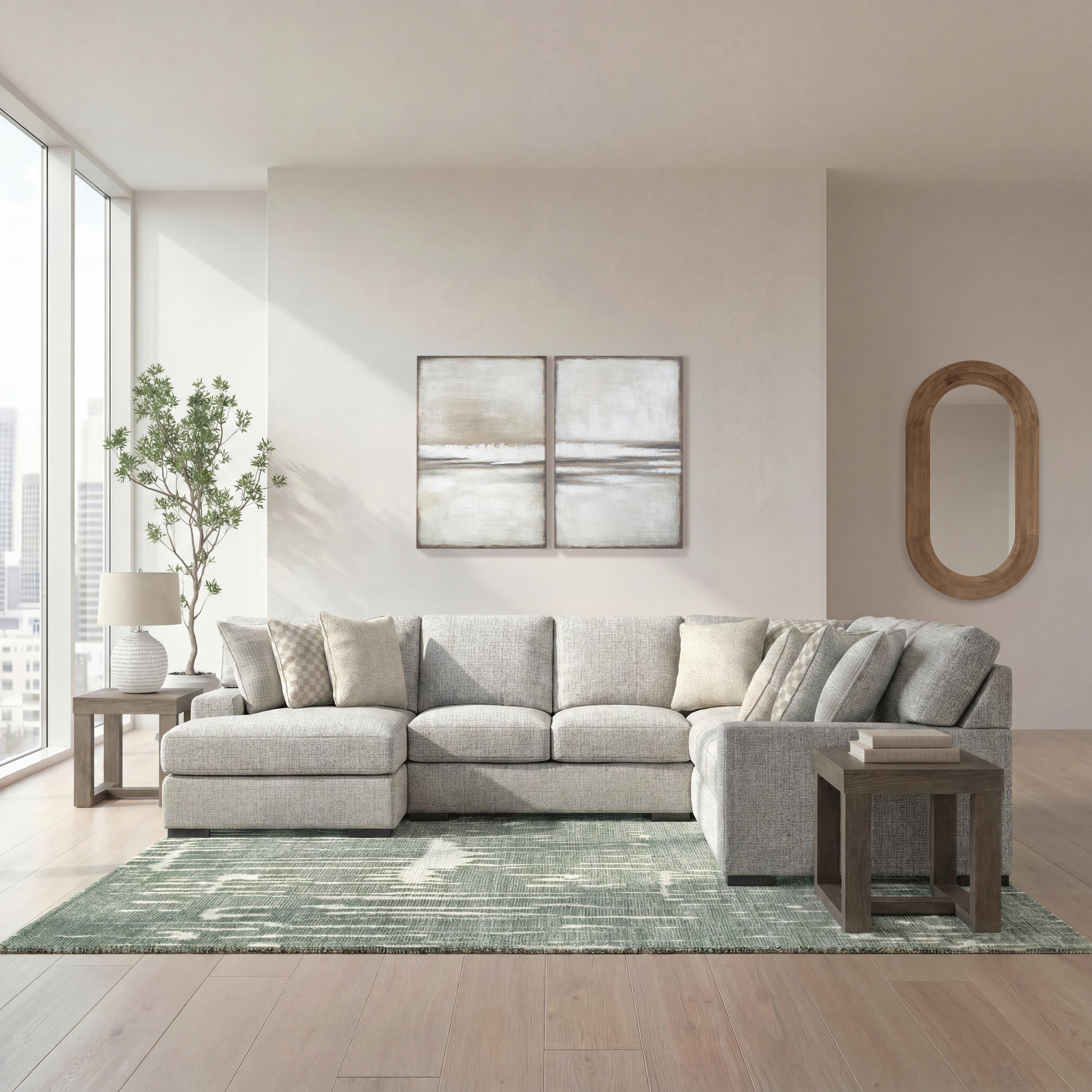Seccional Larce de 5 piezas con chaise longue - image 2