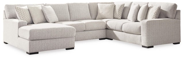 Larce 4-Piece Next-Gen Nuvella™ Performance Fabric Sectional with Chaise