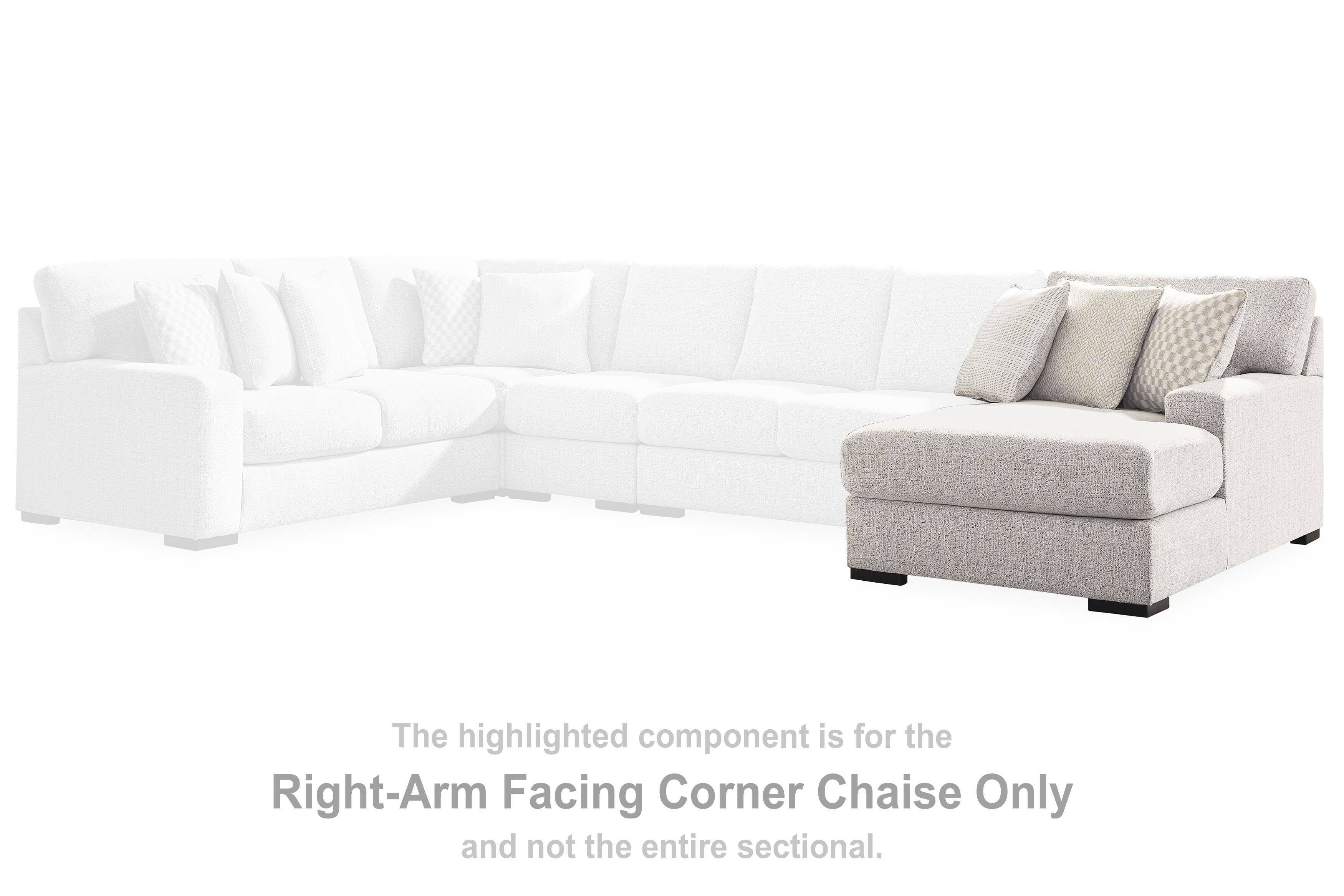 Chaise esquinera Larce con brazo derecho - image 2