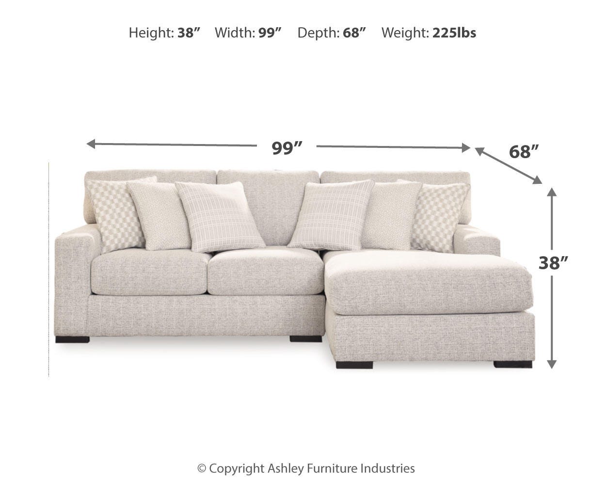 Larce 2-Piece Sectional with Chaise - image 3