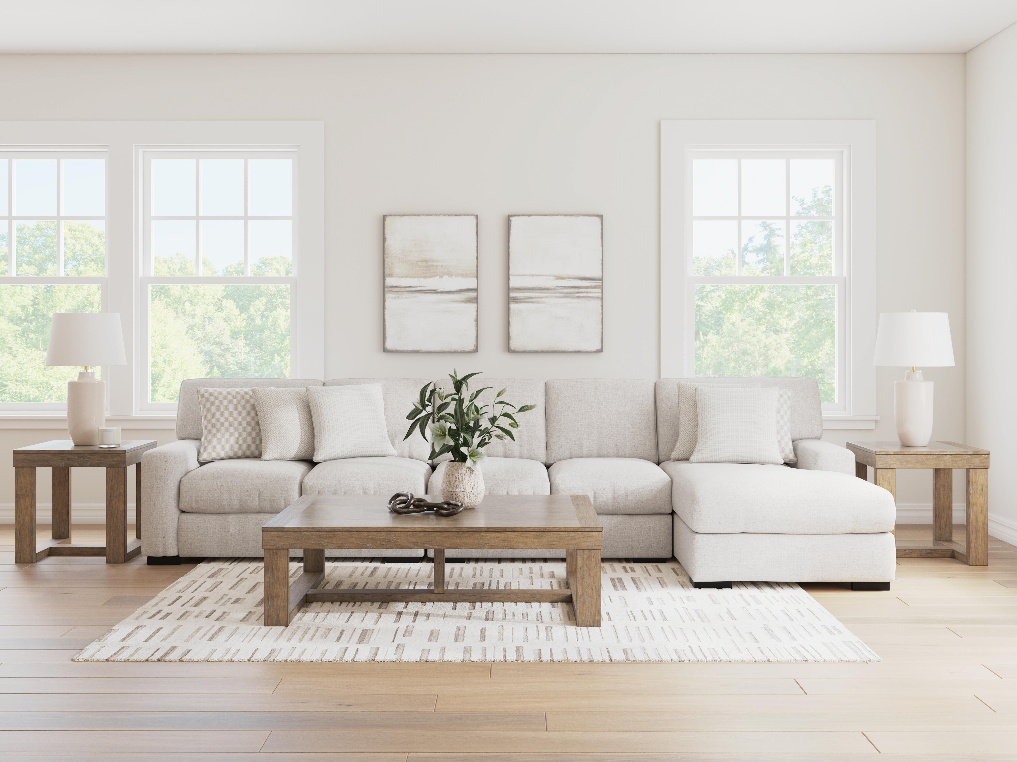 Seccional Larce de 3 piezas con chaise longue - image 2