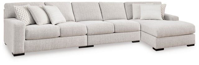 Larce 3-Piece Next-Gen Nuvella™ Performance Fabric Sectional with Chaise