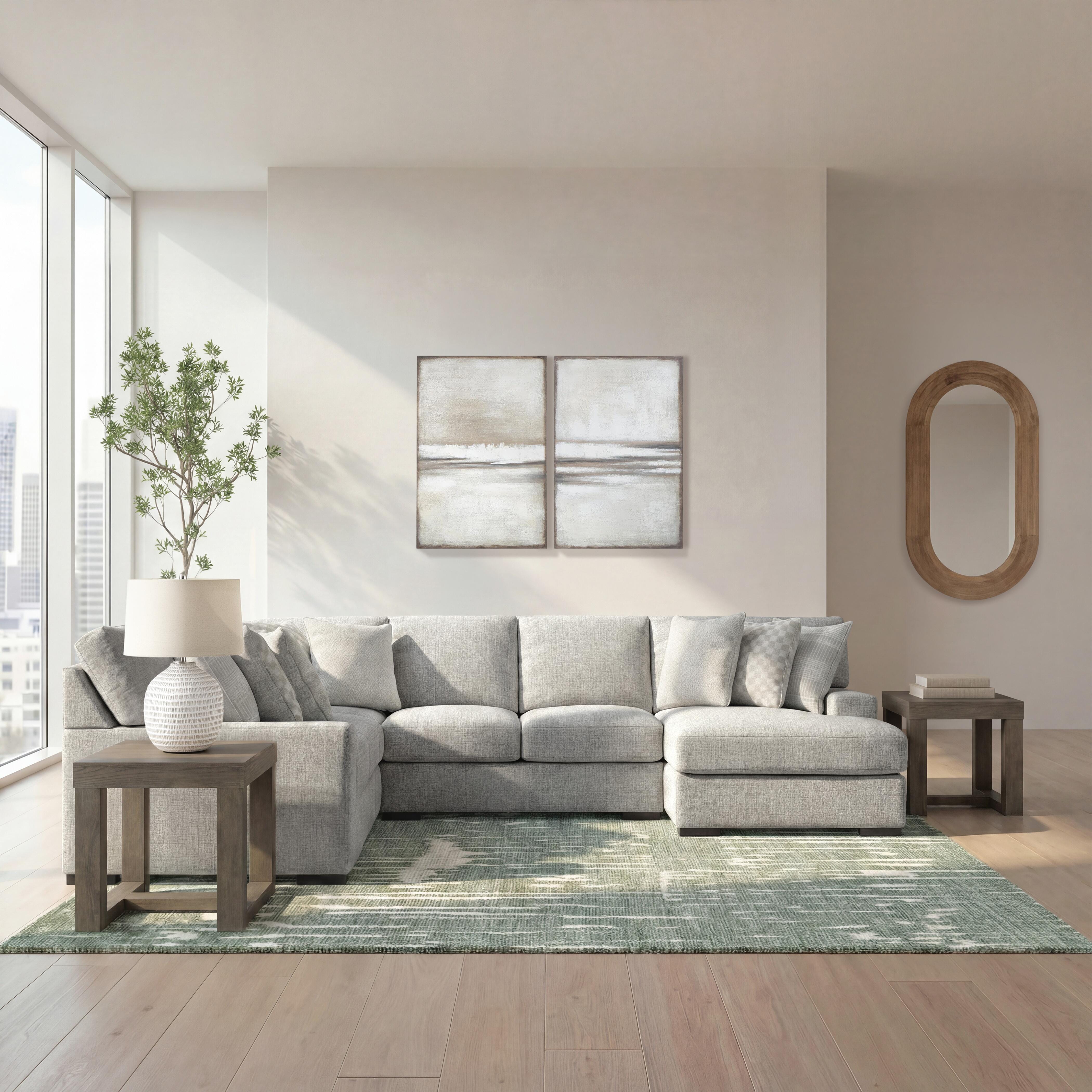 Seccional Larce de 3 piezas con chaise longue - image 2