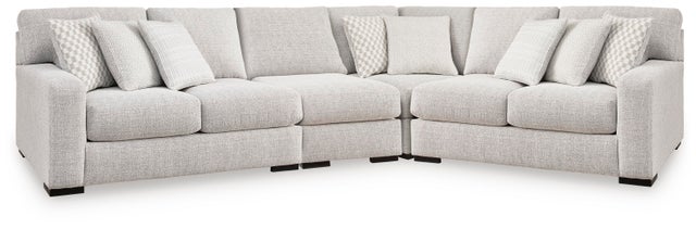 Larce 4-Piece Next-Gen Nuvella™ Performance Fabric Sectional