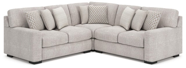 Larce 3-Piece Next-Gen Nuvella™ Performance Fabric Sectional
