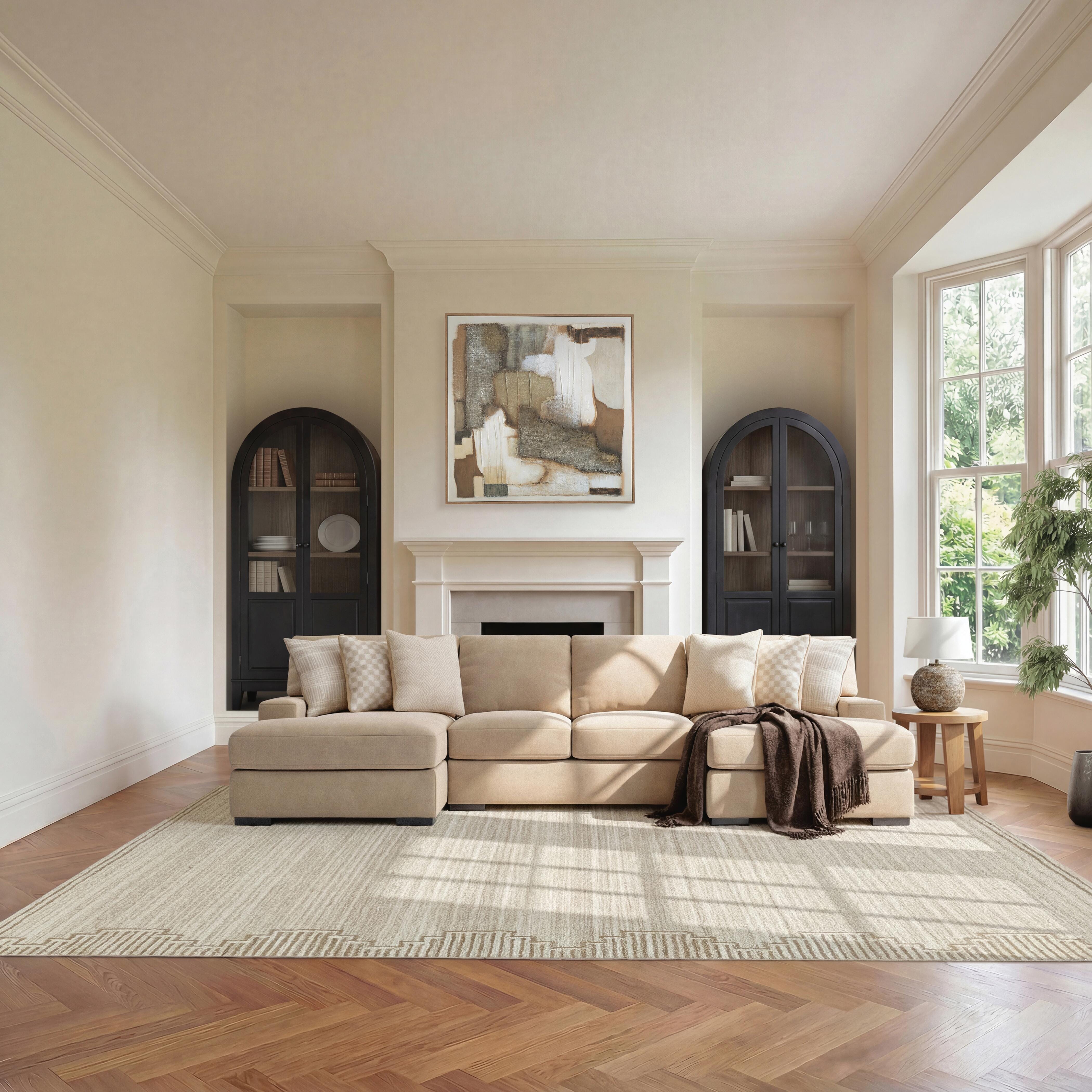 Seccional Larce de 3 piezas con chaise longue - image 2