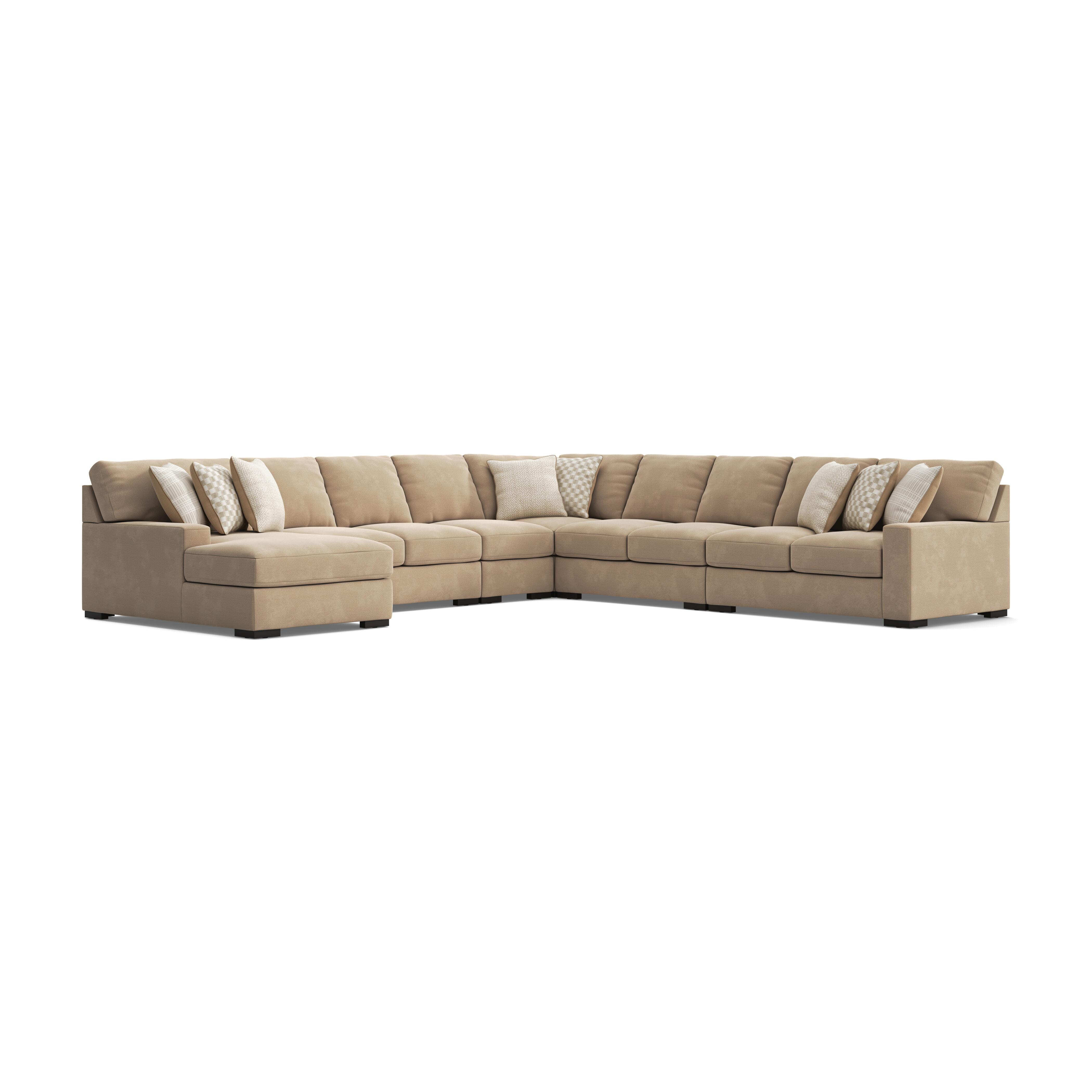Larce Next-Gen Nuvella™ Performance Fabric 6-Piece Sectional with