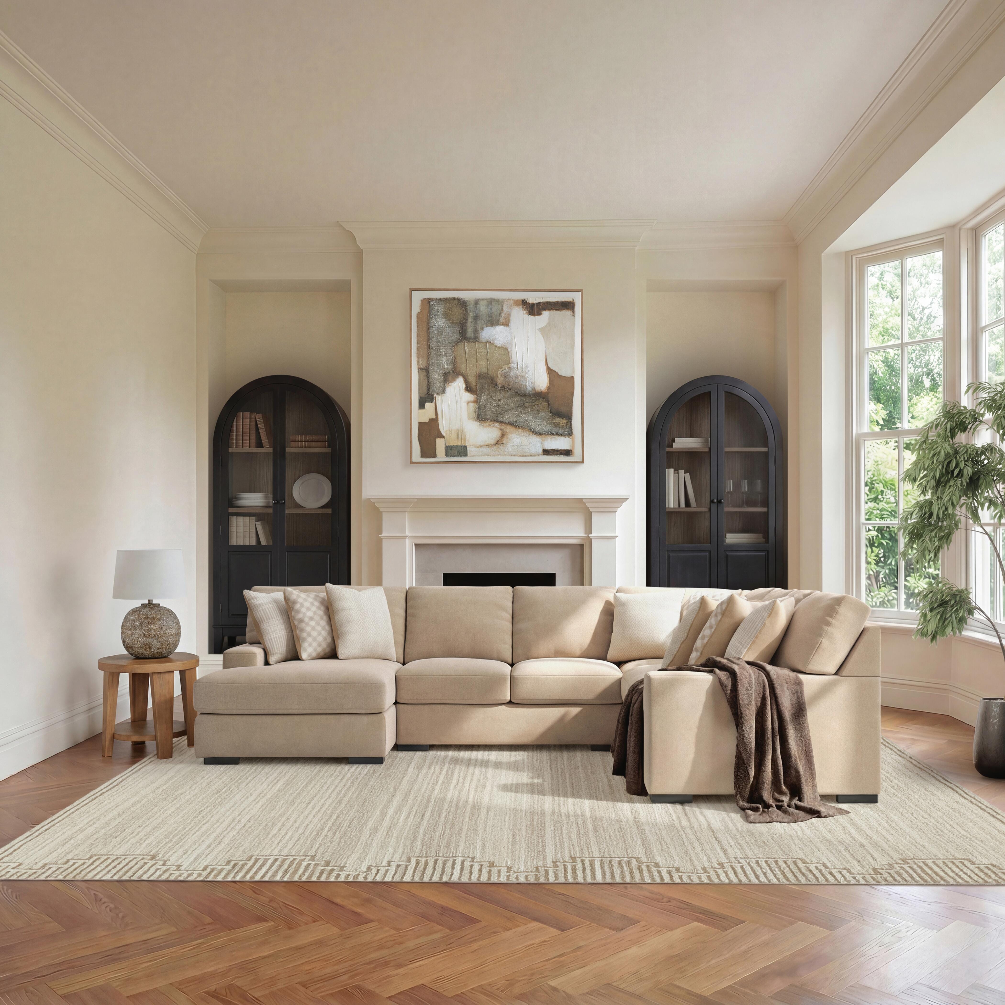 Seccional Larce de 5 piezas con chaise longue - image 2
