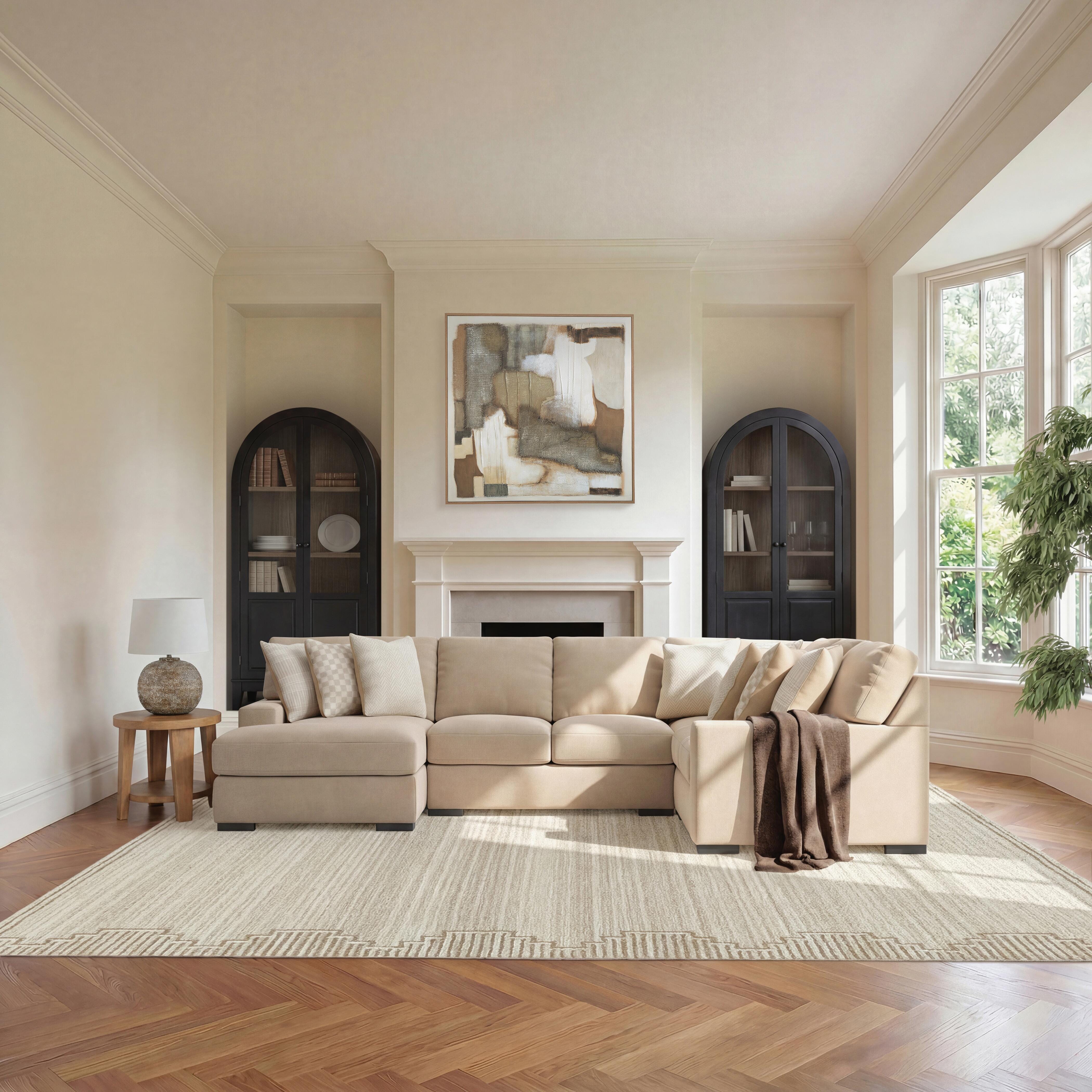 Seccional Larce de 4 piezas con chaise longue - image 2