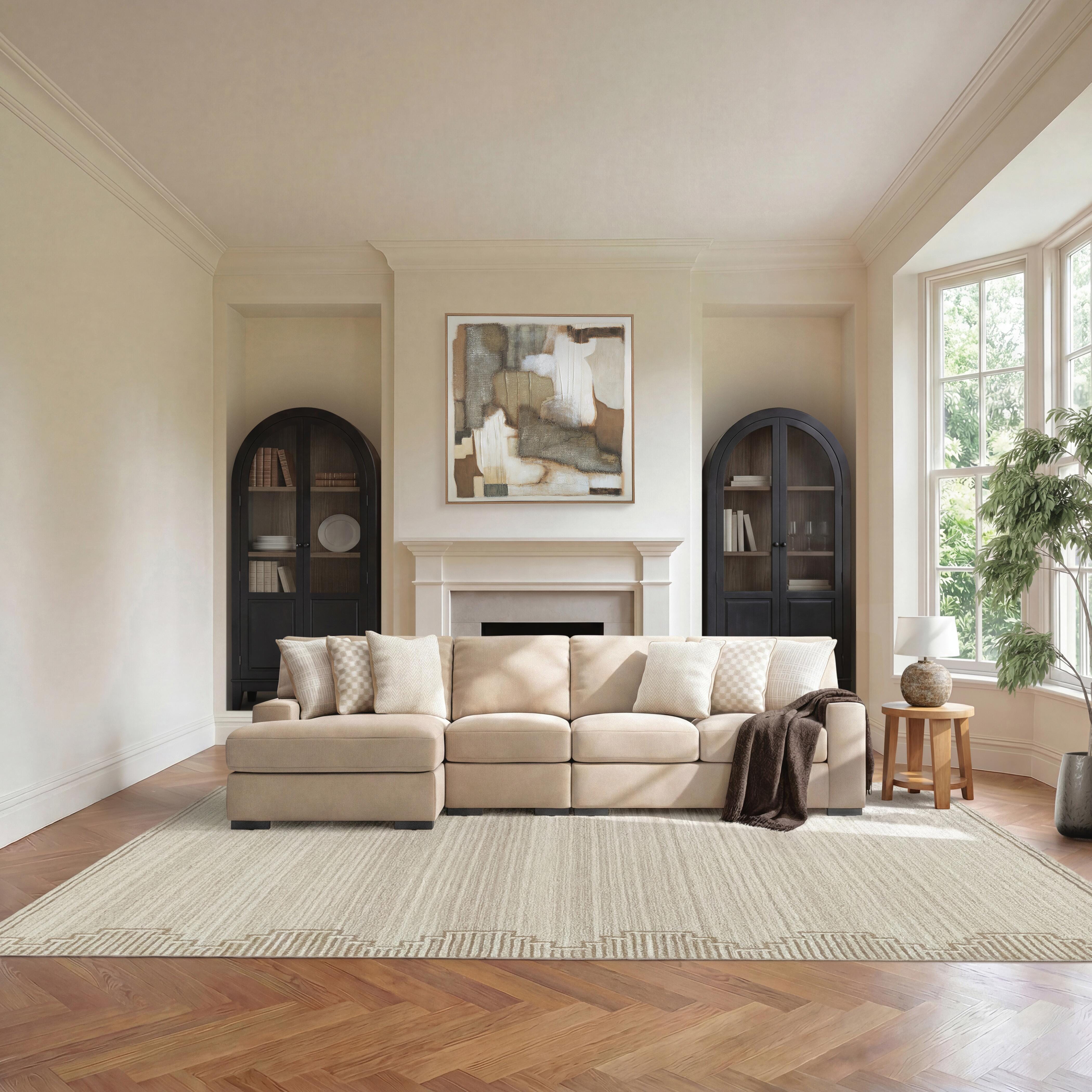 Seccional Larce de 3 piezas con chaise longue - image 2