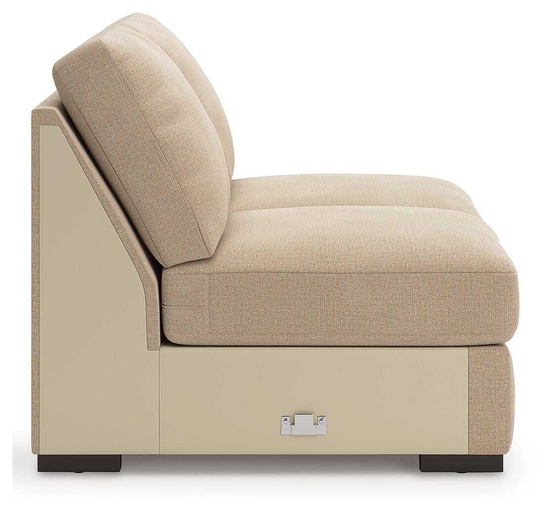 Larce Armless Loveseat, , large