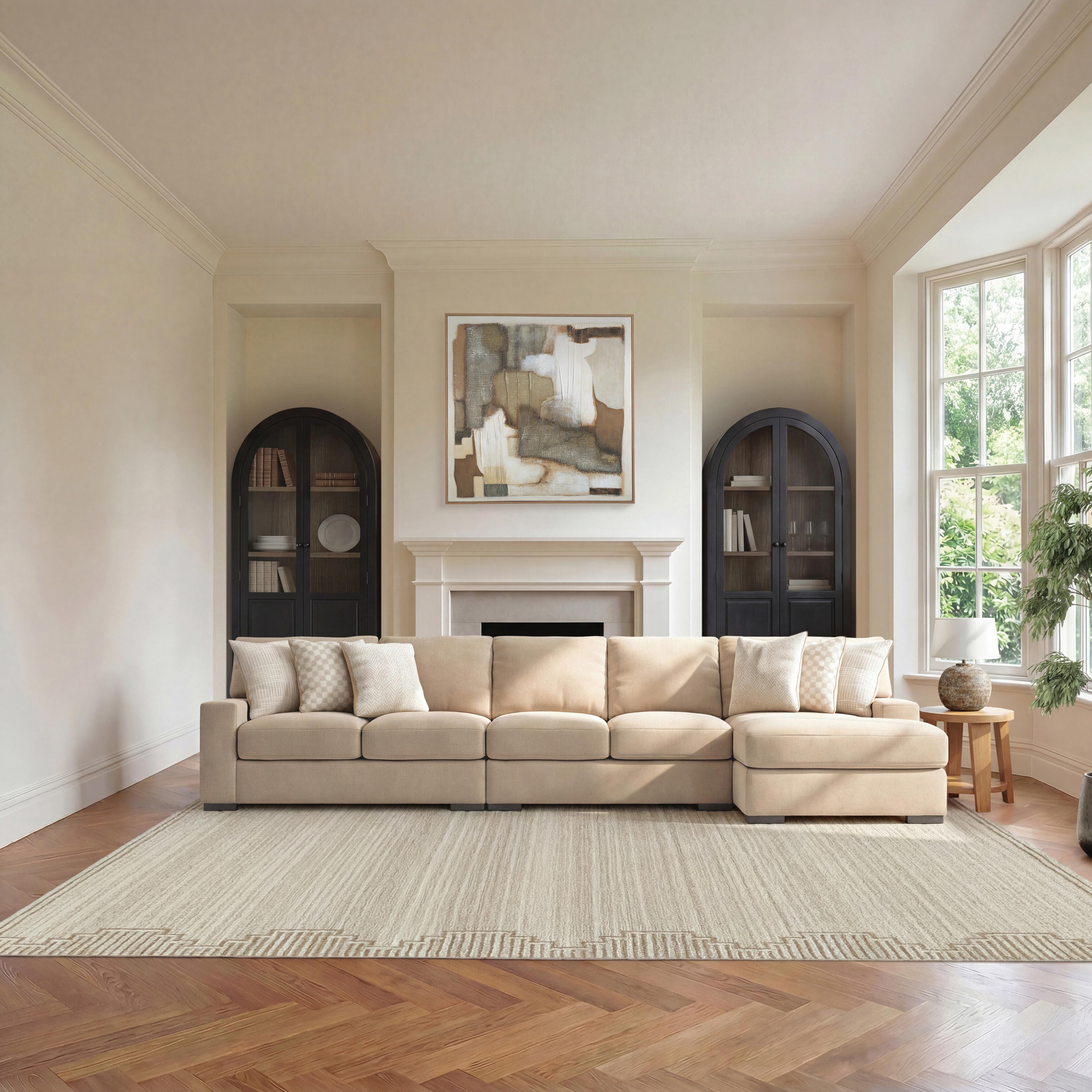 Seccional Larce de 3 piezas con chaise longue - image 2